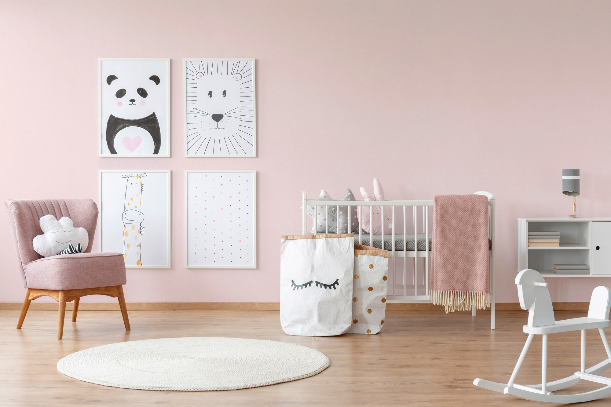 AS Vliestapete New Life Unitapete rose 303219