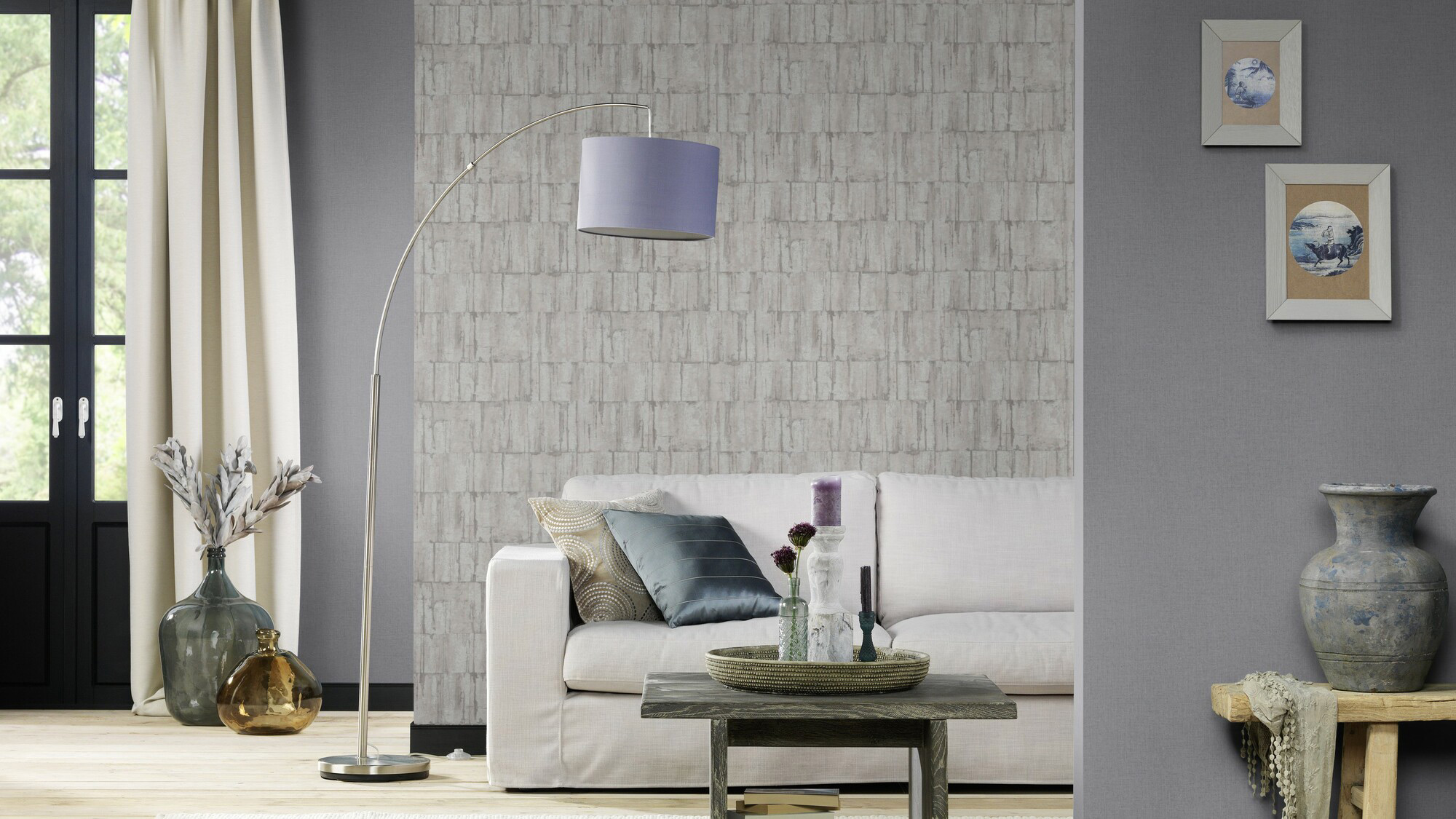 Rasch Vliestapete Barbara Home 3 Stoffstruktur 560145