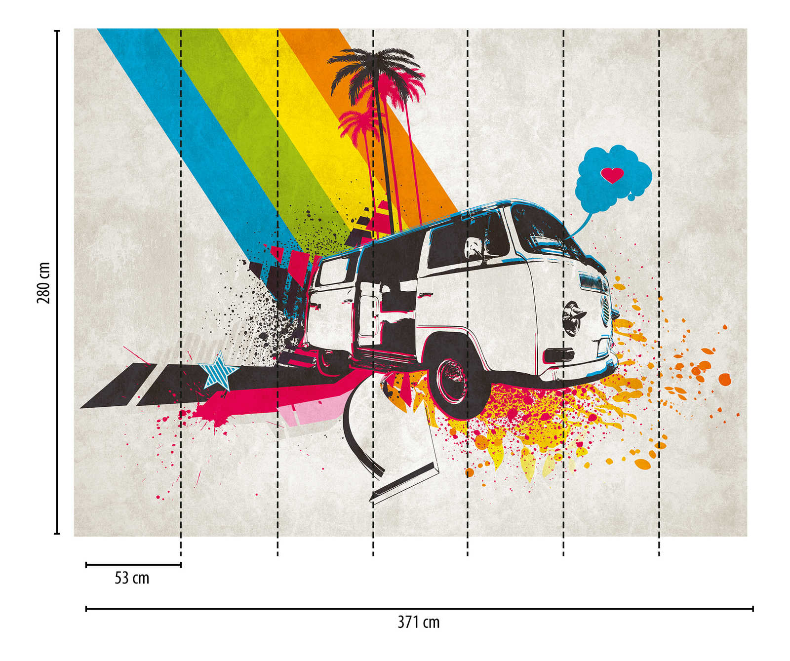 Livingwalls Vliestapete The Wall Auto 383021