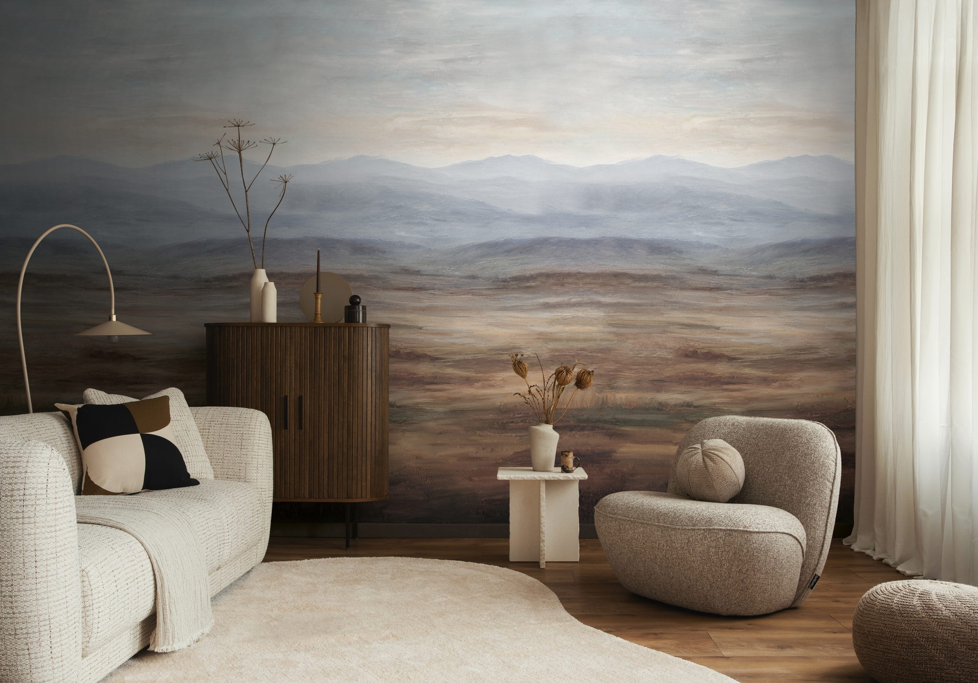 AS Fototapete The Wall 4 Abstrakt Blau 792486