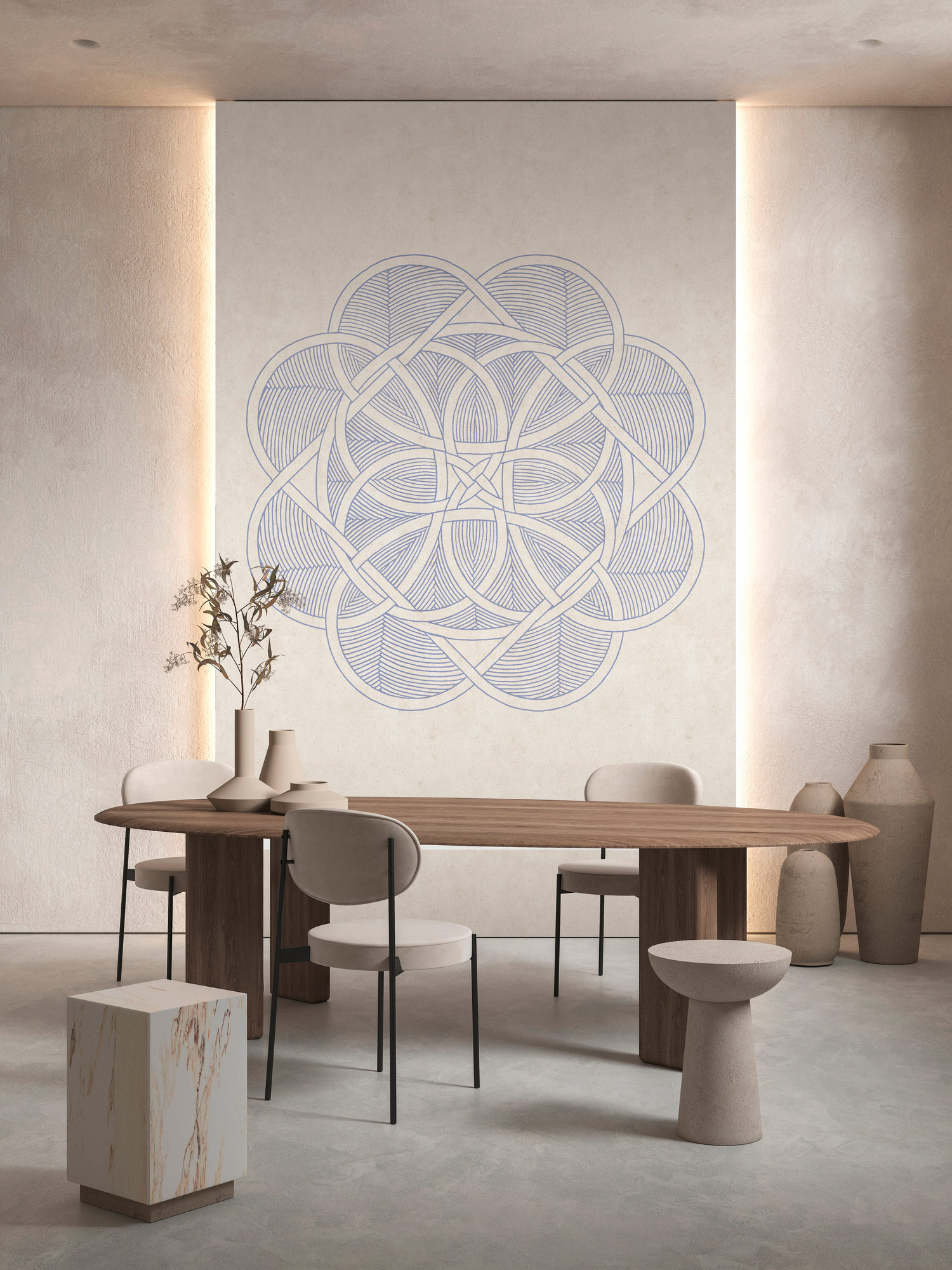 AS Fototapete Walls by Patel 5 Blüte Creme DD134489