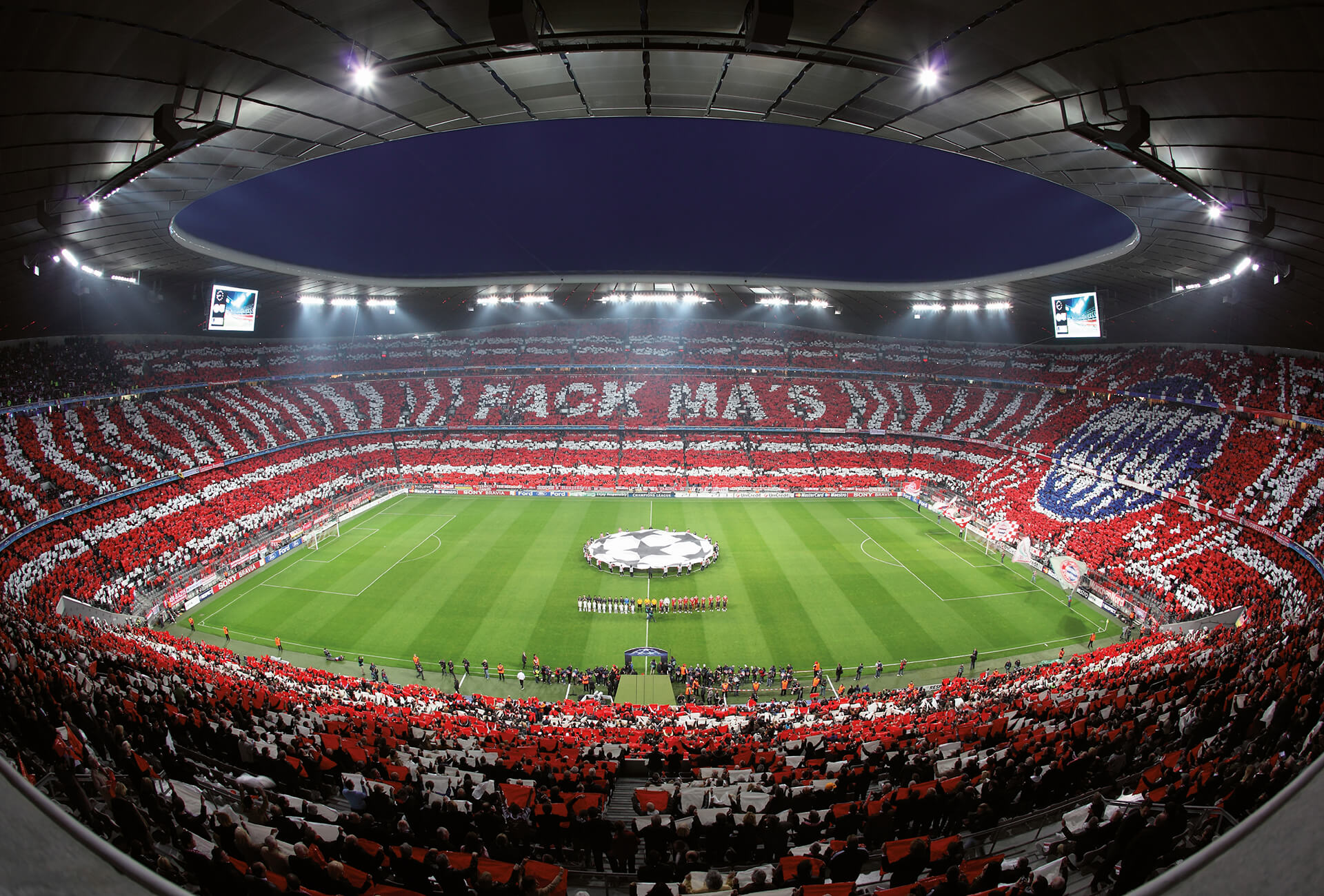 AS Fototapete Designwalls 2.0 FCB Stadion Choreo DD119009