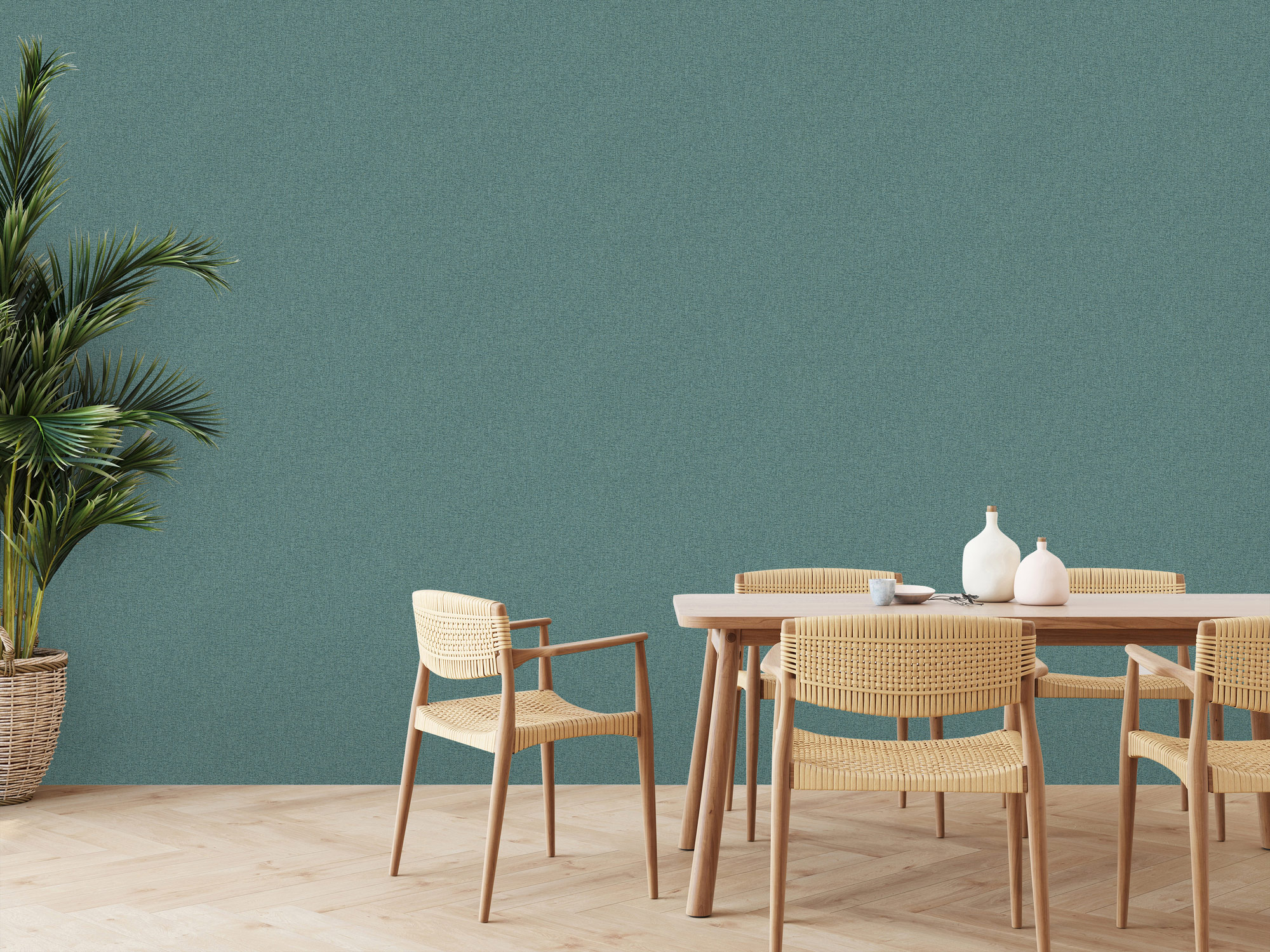Livingwalls Vliestapete Famous Garden Unitapete 393542