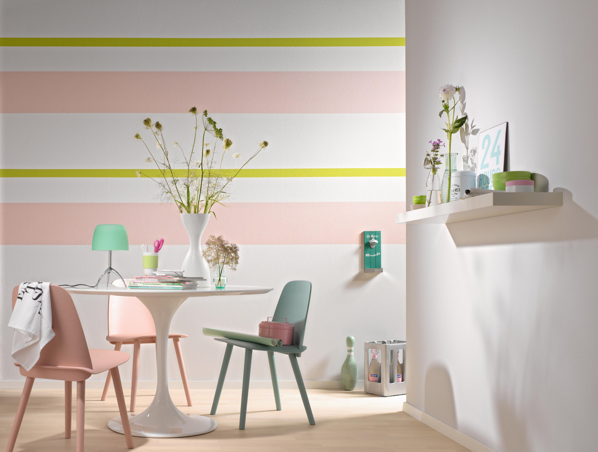 Erfurt Vlies-Rauhfaser-Tapete Viva | Einzelrolle