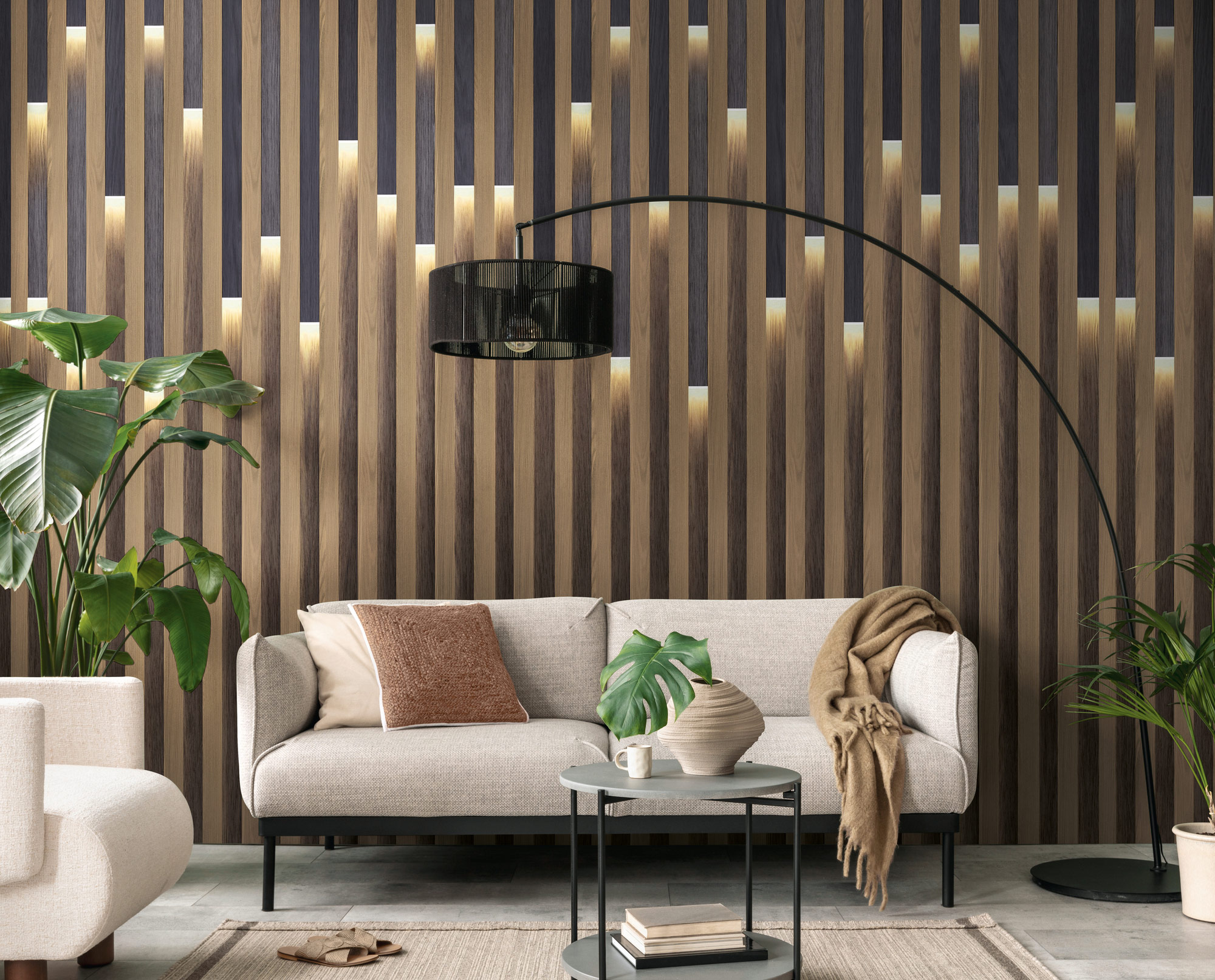 AS Fototapete The Wall 4 3D Optik Braun 781221