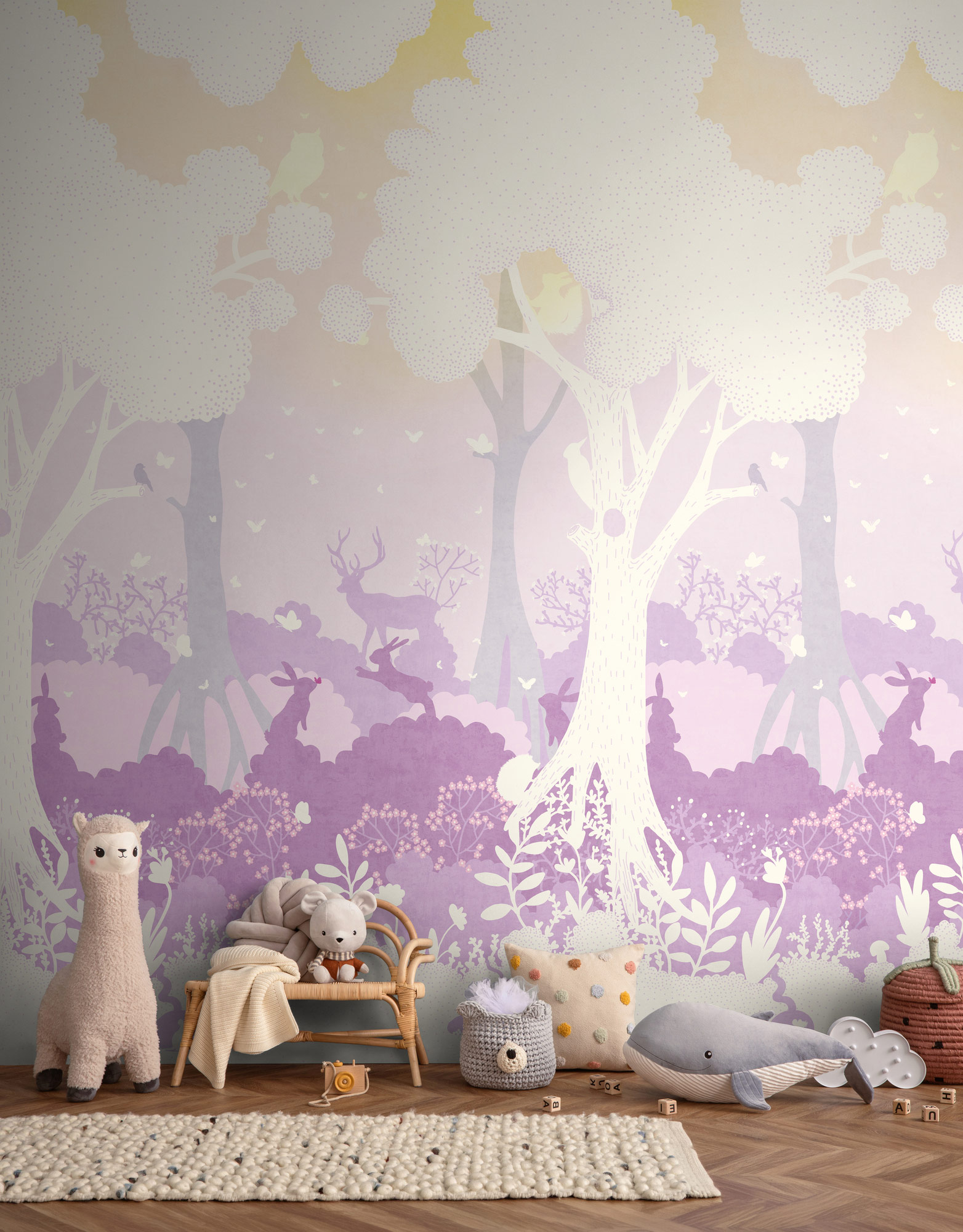 AS Fototapete Kids Studio Kinder Lila 792894