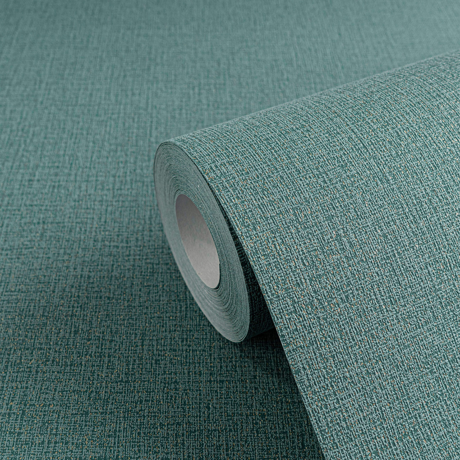 AS Vliestapete CosmoLiving Uni Grün 790655