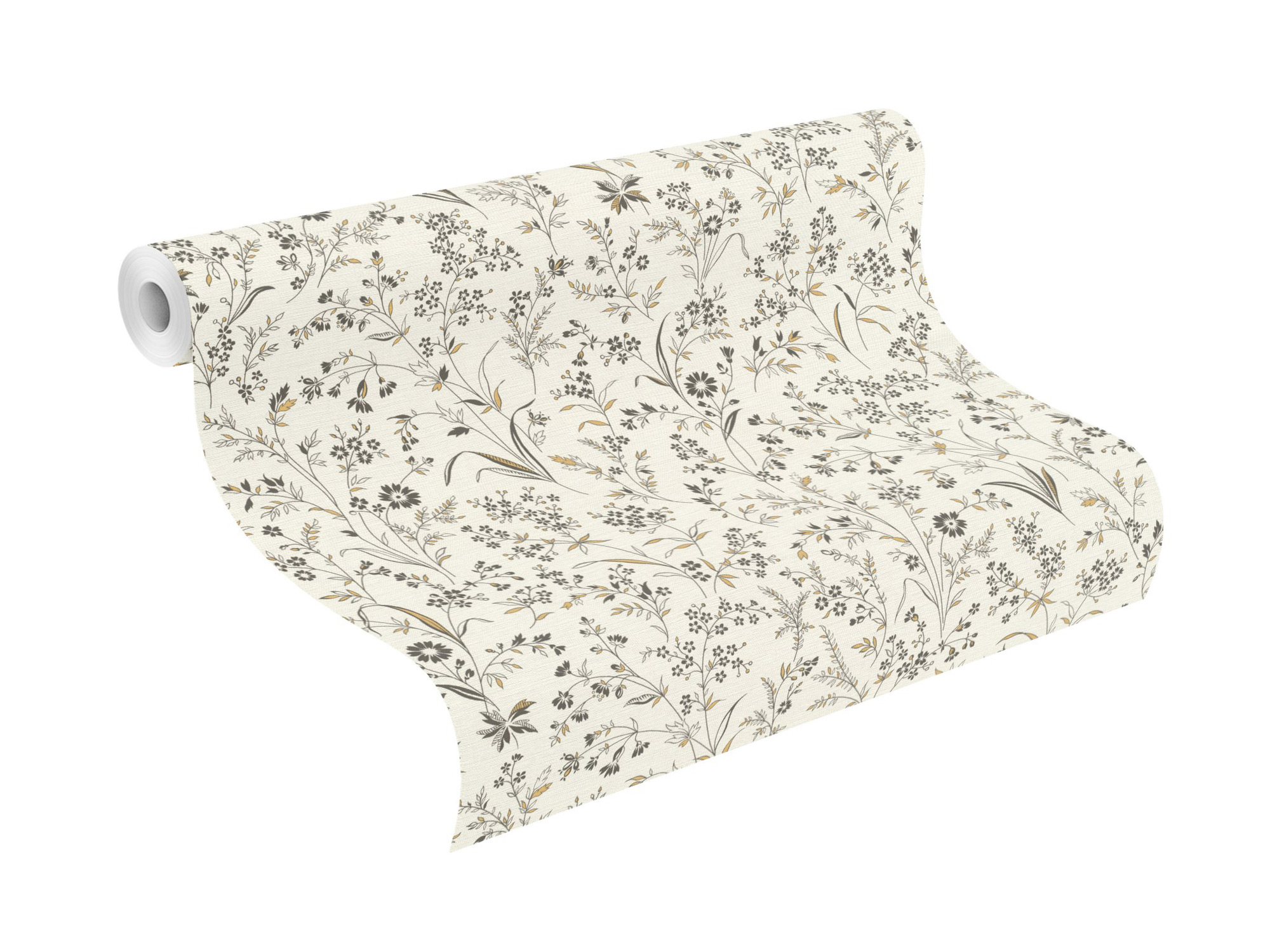 Rasch Vliestapete Symphony Weiß-Cremeweiß 869408