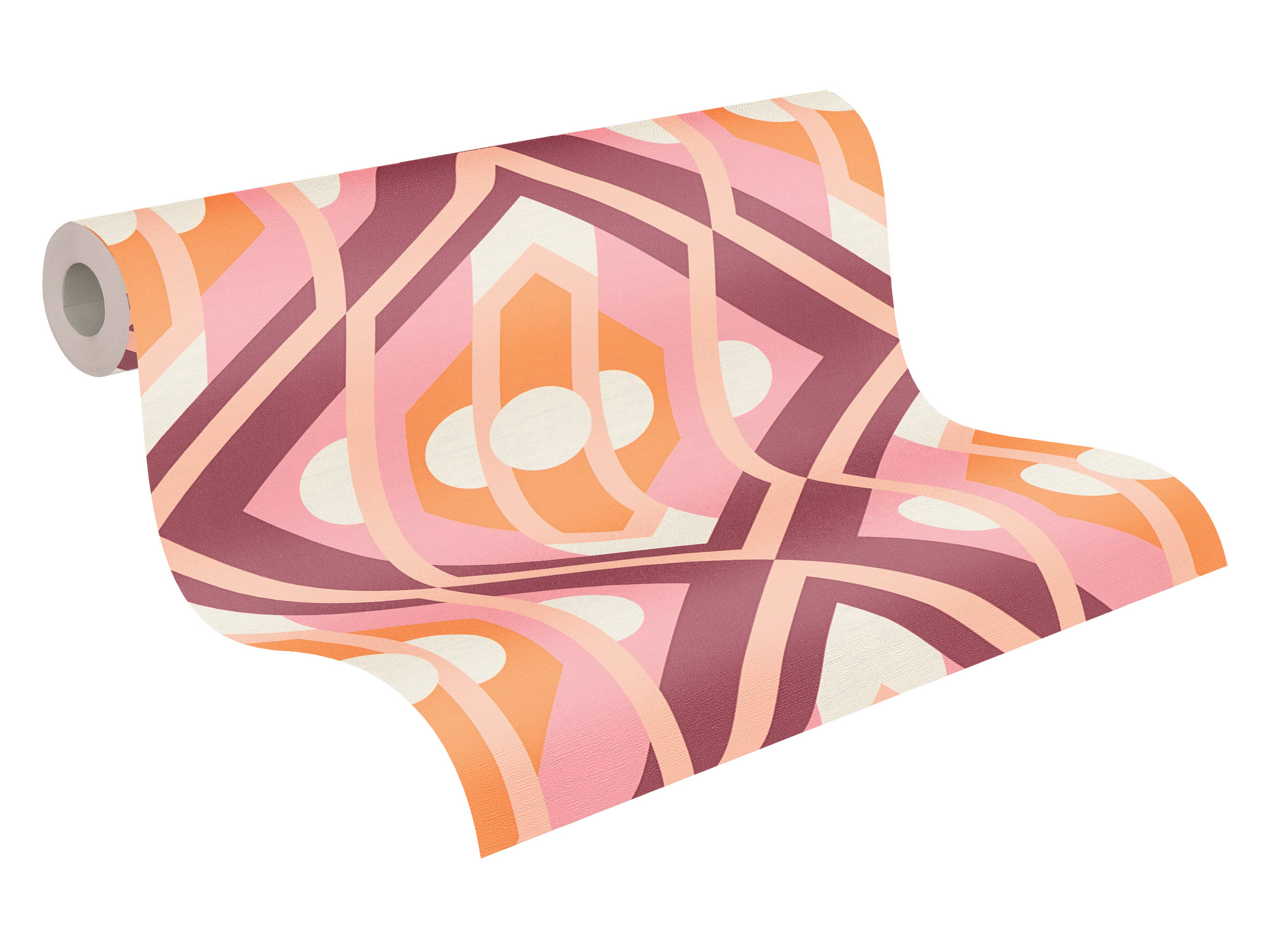 AS Creation Vliestapete Retro Chic Orange 395311