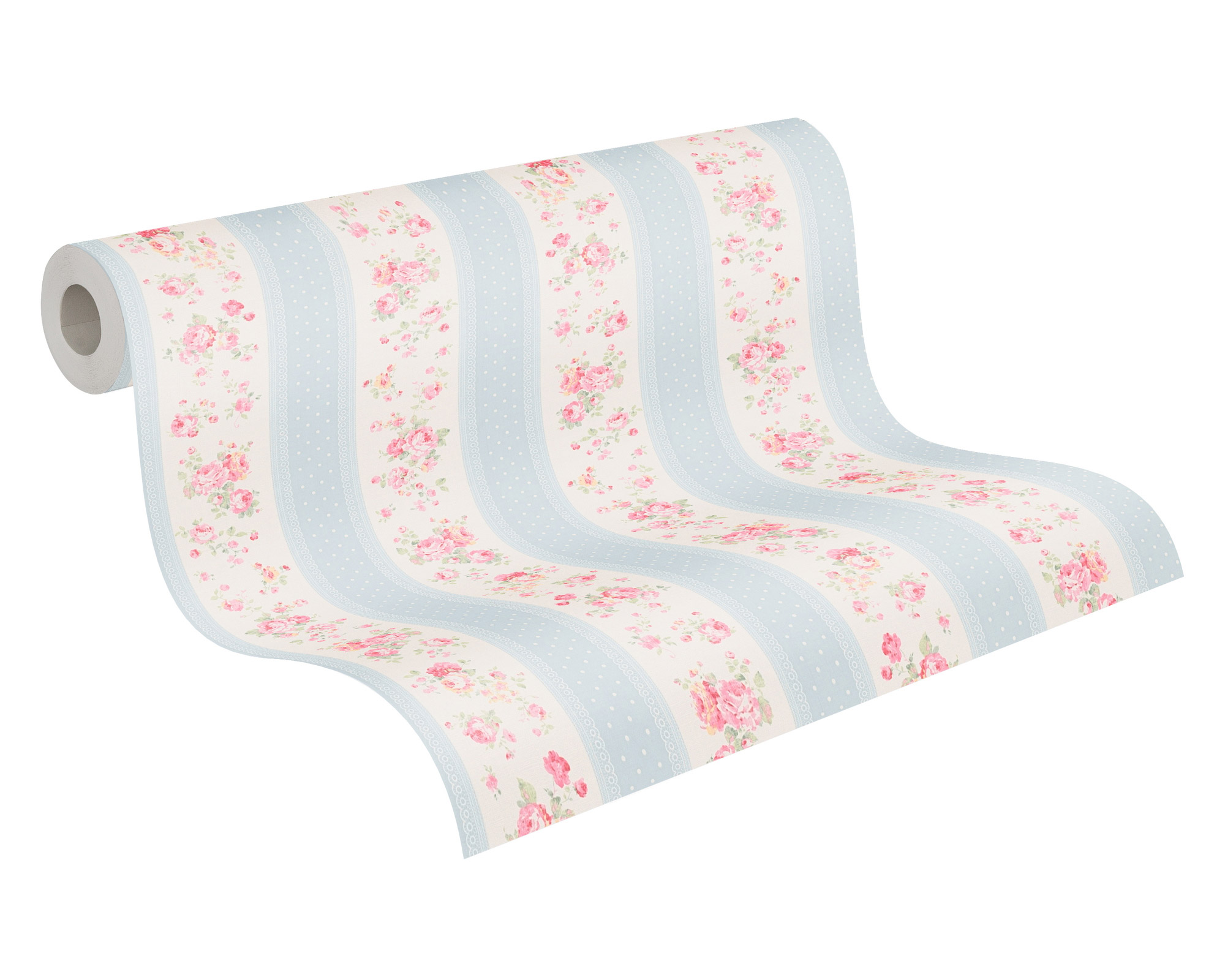 AS Vliestapete Maison Charme Floral blau 390691