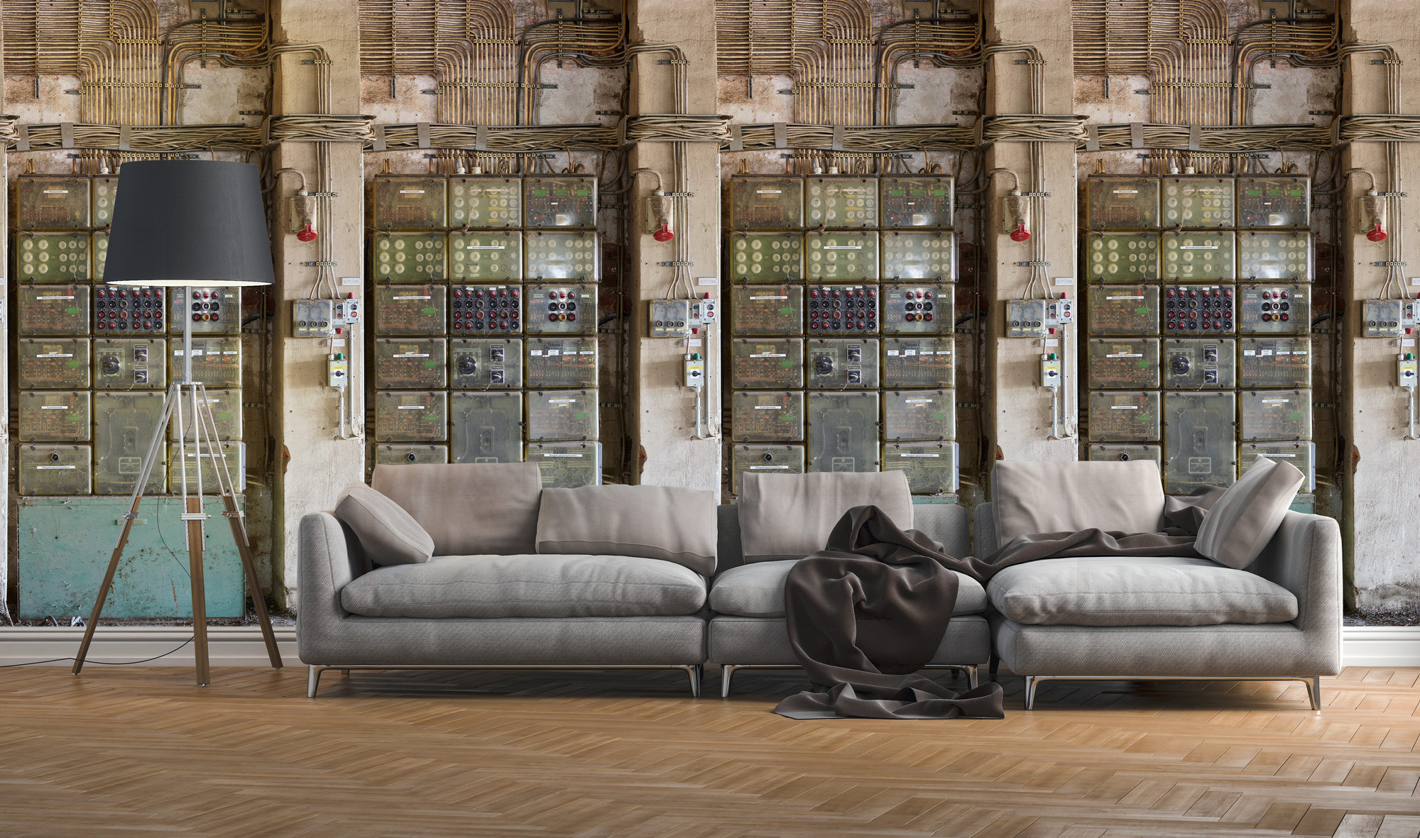 Livingwalls Vliestapete The Wall II Fabrikhalle 392631