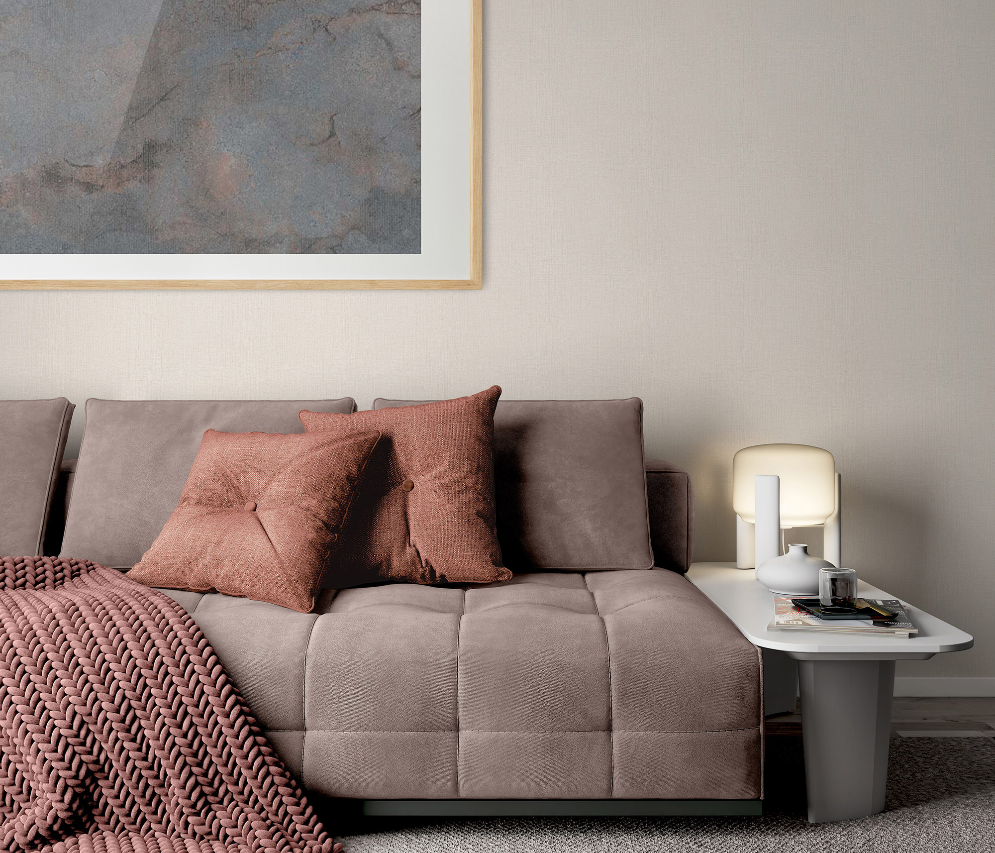 Erismann Vliestapete Melissa 4Earth elfenbein 1035939