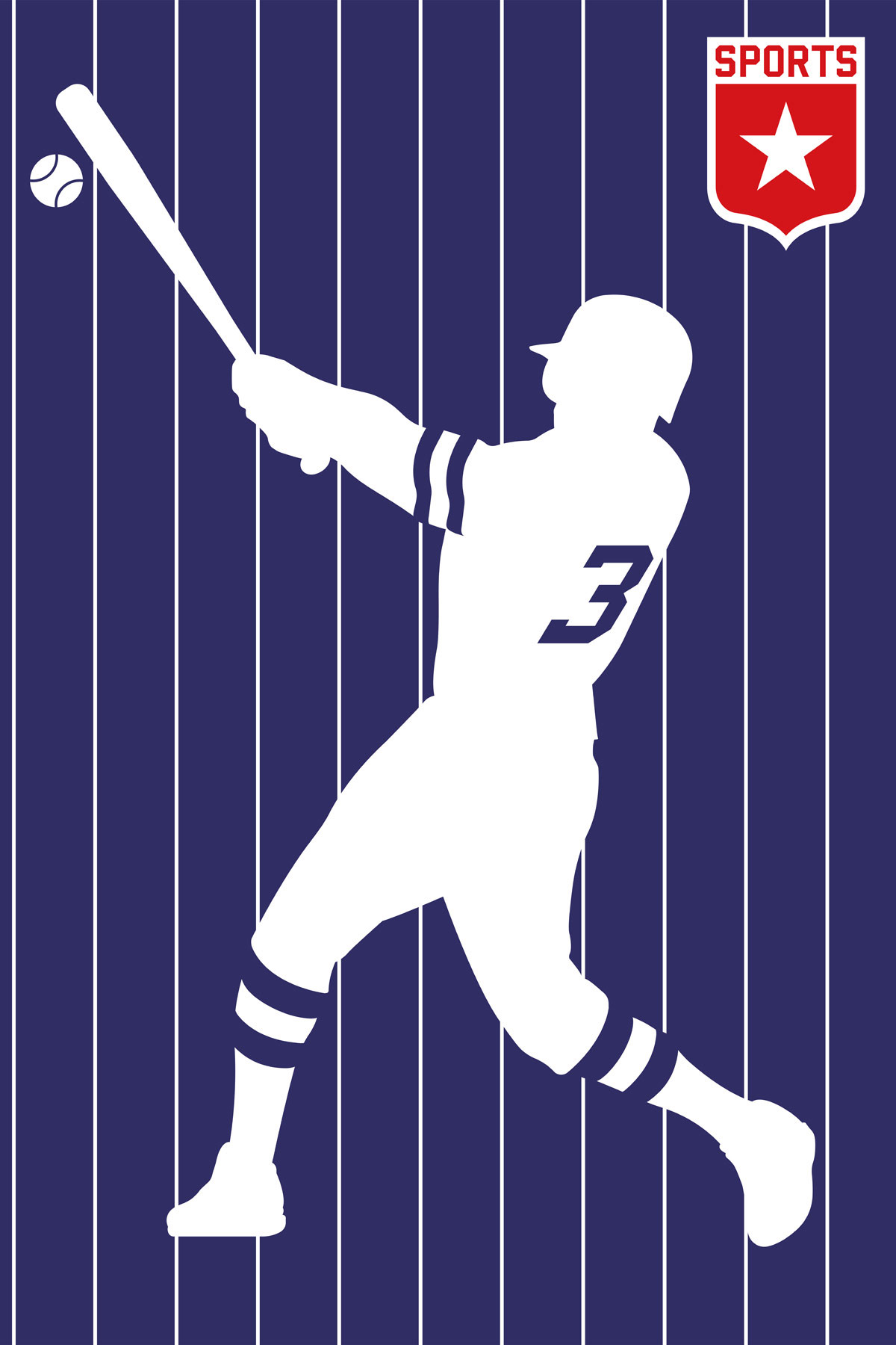 AS Leinwandbild Baseball DD131956