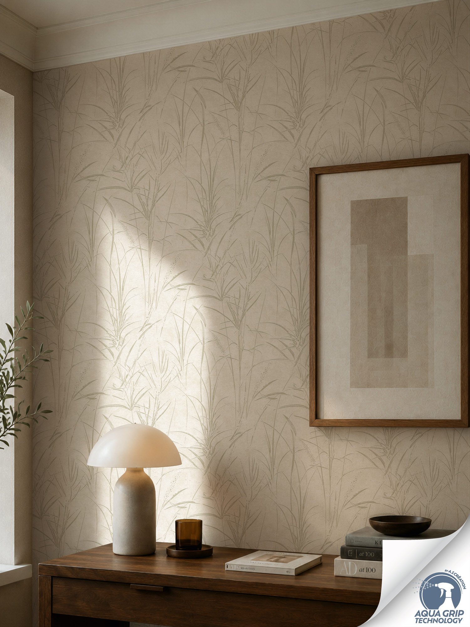 AS Vliestapete Cosiness Designdrop 2 Floral Creme 792821