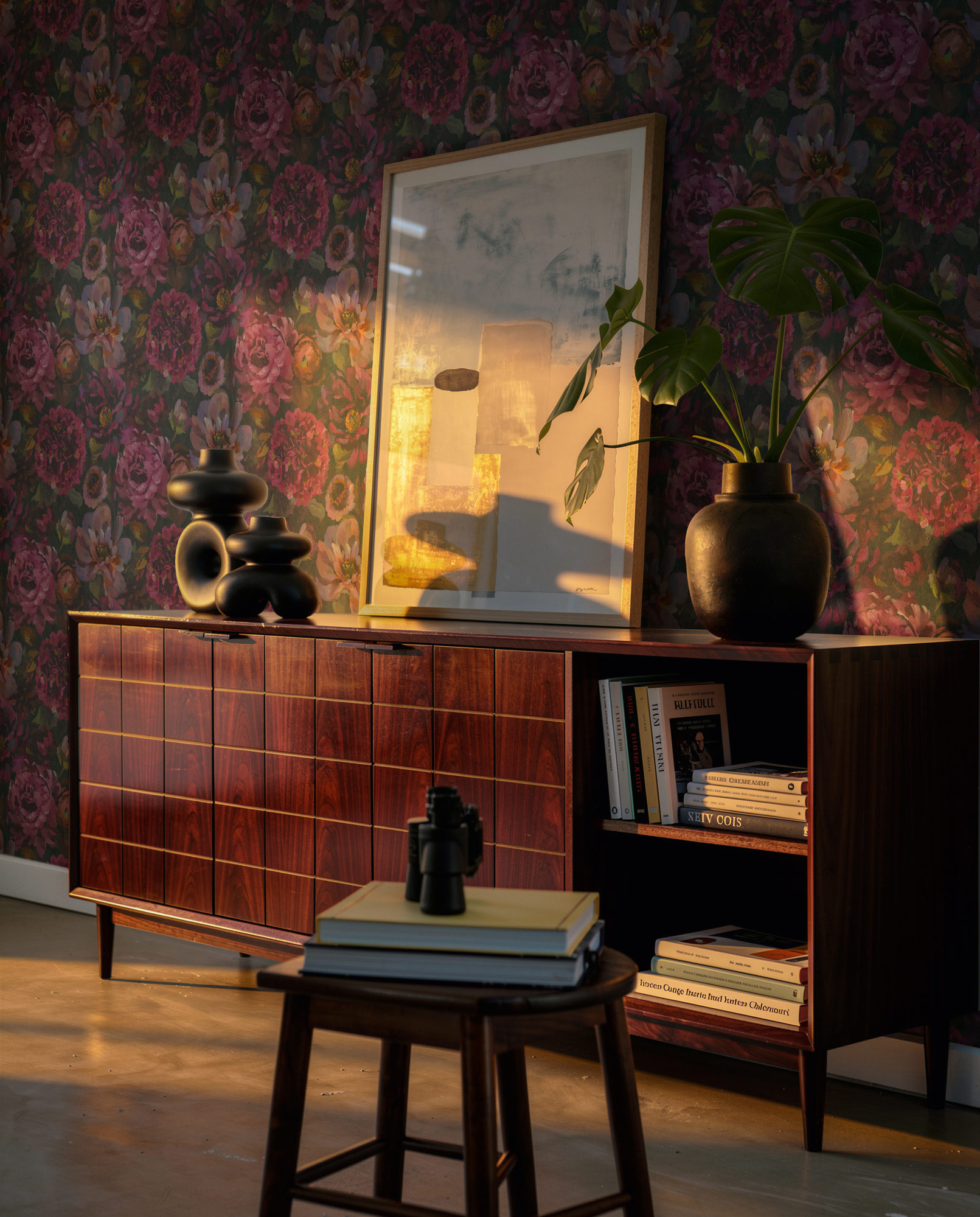 AS Vliestapete Trend Spectrum Blumentapete Grün 792311