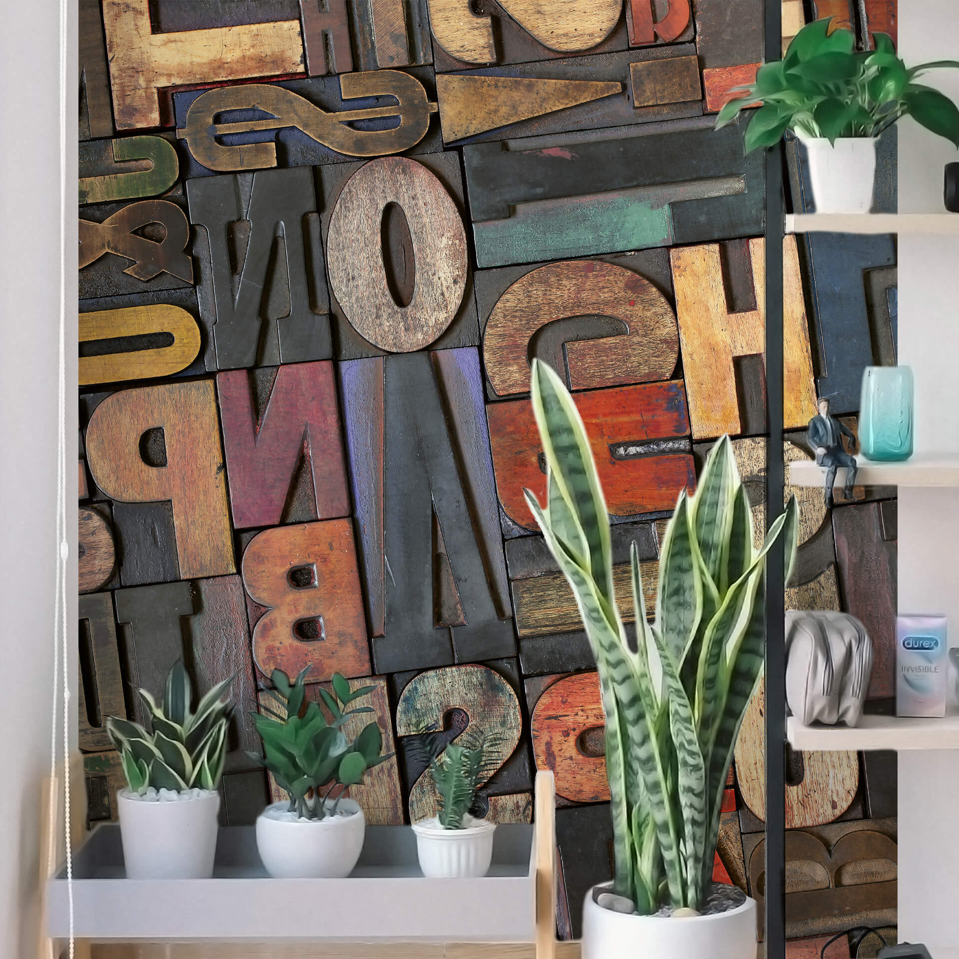 AS Fototapete Designwalls 2.0 Vintage Letters DD119092