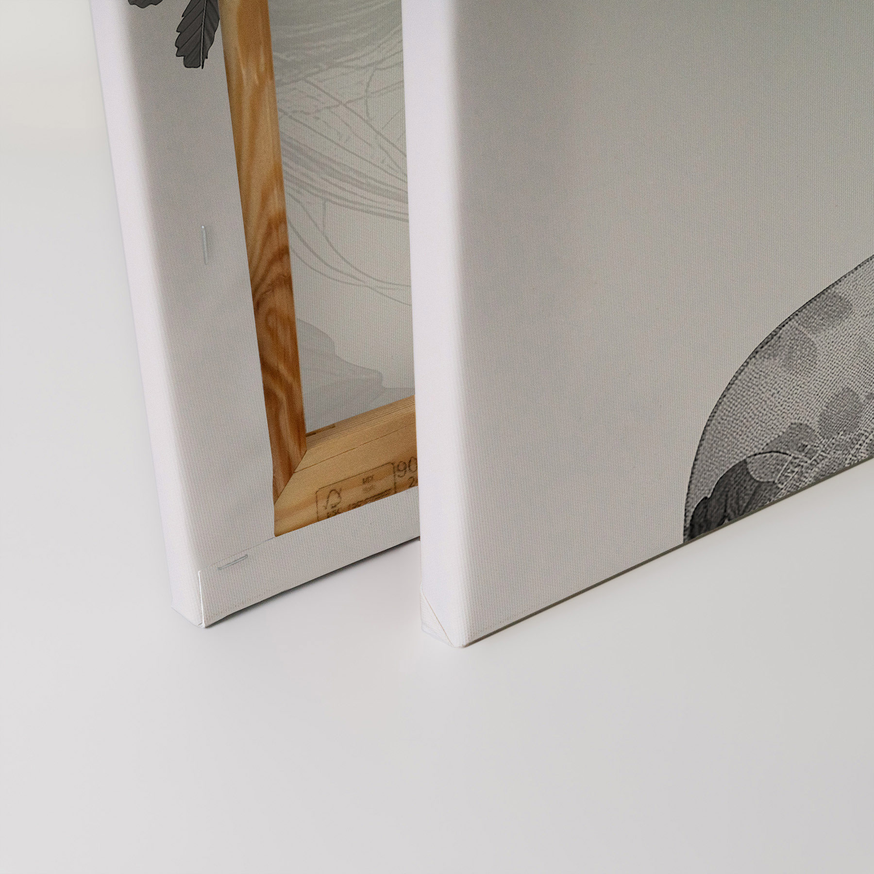 AS Leinwandbild Flowergirl Grey DD132895