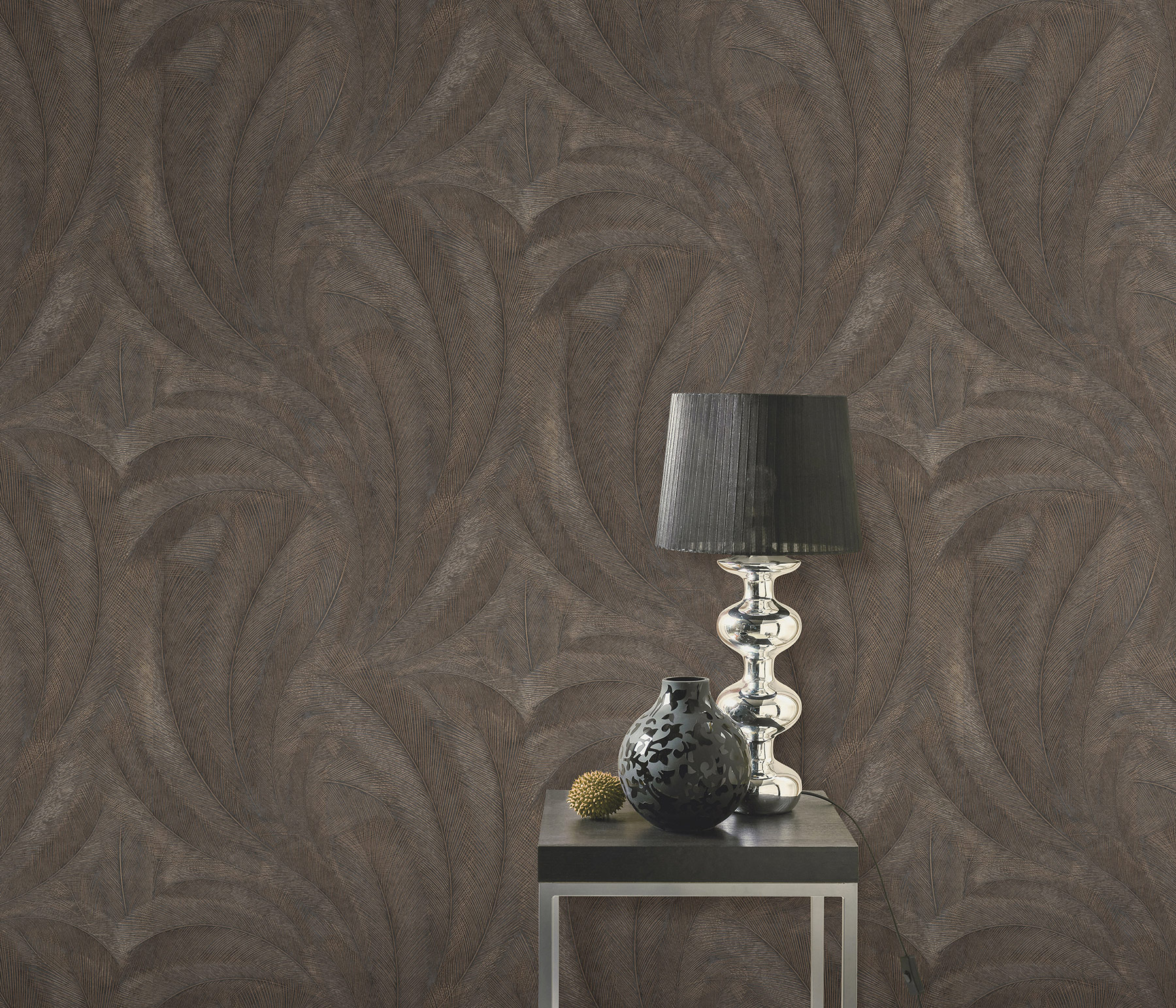 Erismann Vliestapete Elysium anthrazit 1047647