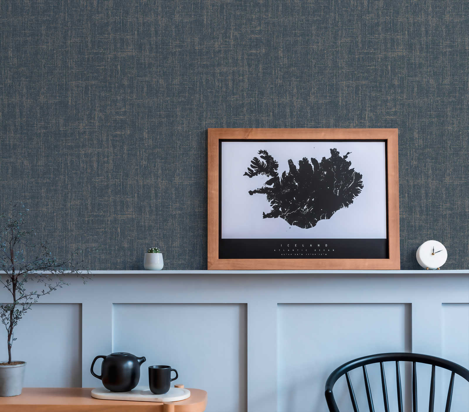 AS Creation Vliestapete Geo Effect schwarz 385962