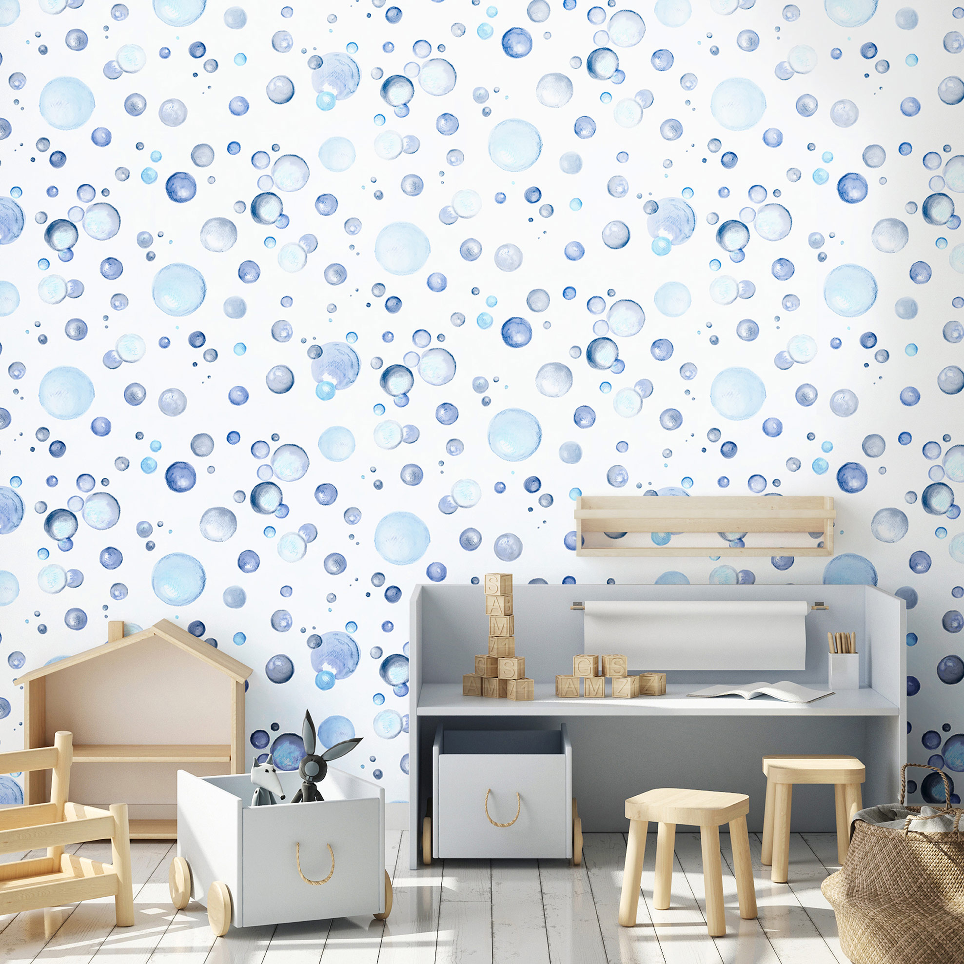 Hohenberger Vliestapete Happy Inner Child Bubbles 27567