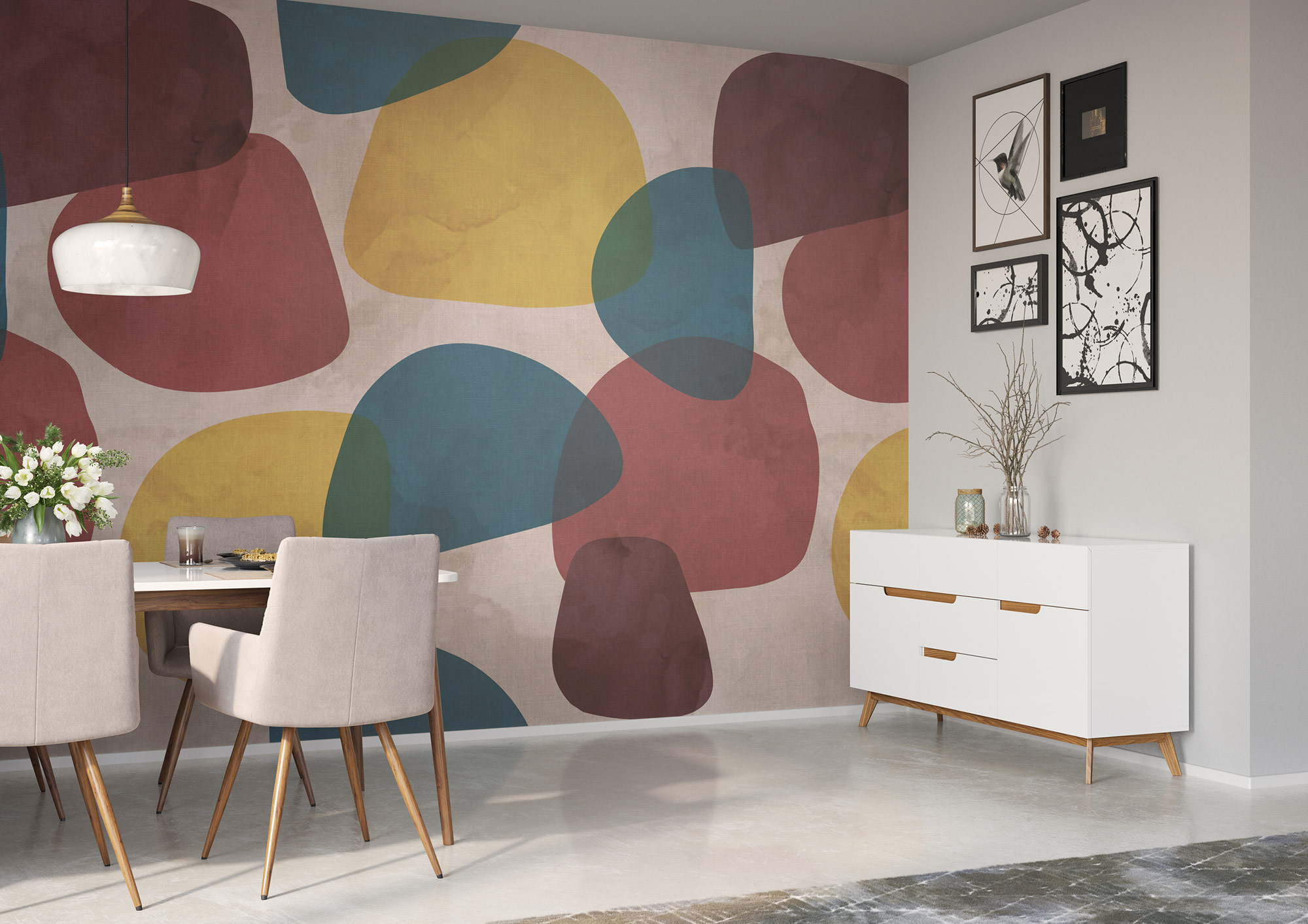 Rasch Fototapete Magic Walls Formen 363838