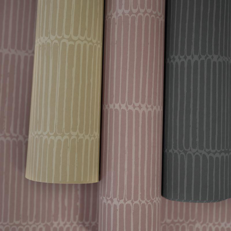 Hohenberger Vliestapete Chalk Beams in Order Blush 65501