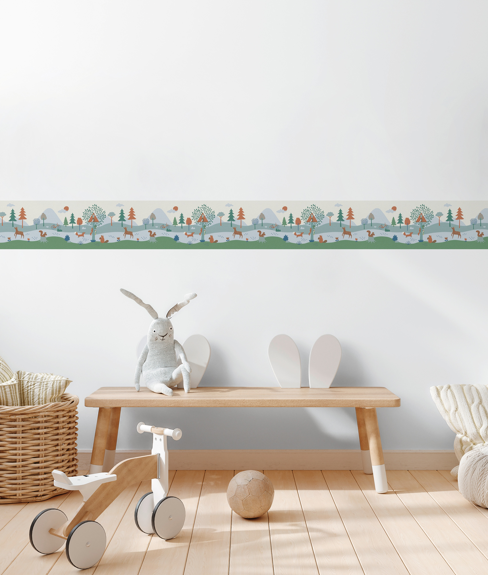 AS Borte Selbstklebende Bordüre Kinderzimmerbordüre 787321