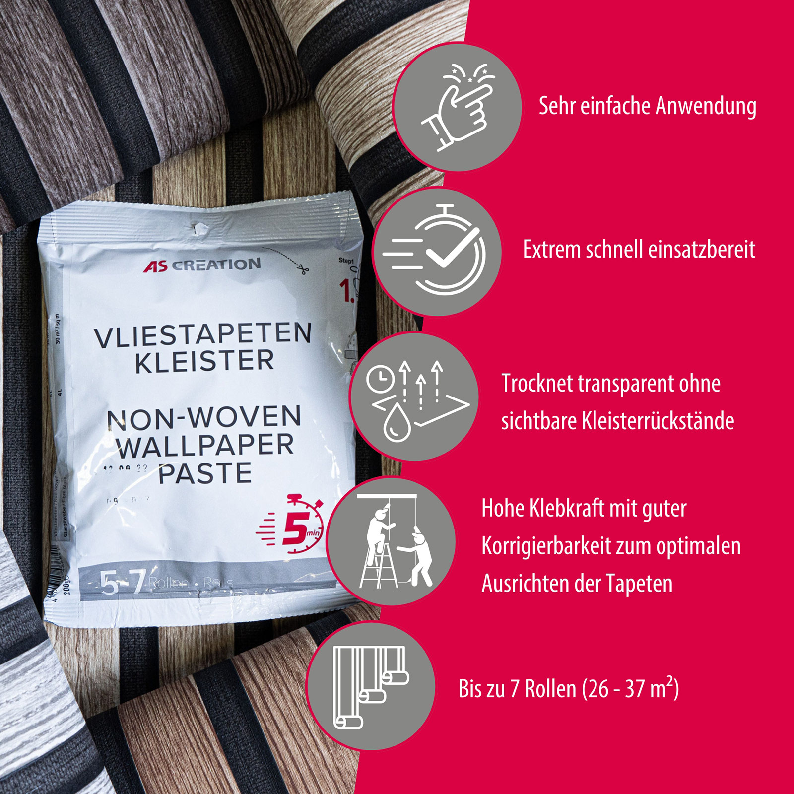 A.S. Création Vliestapetenkleister | 600g