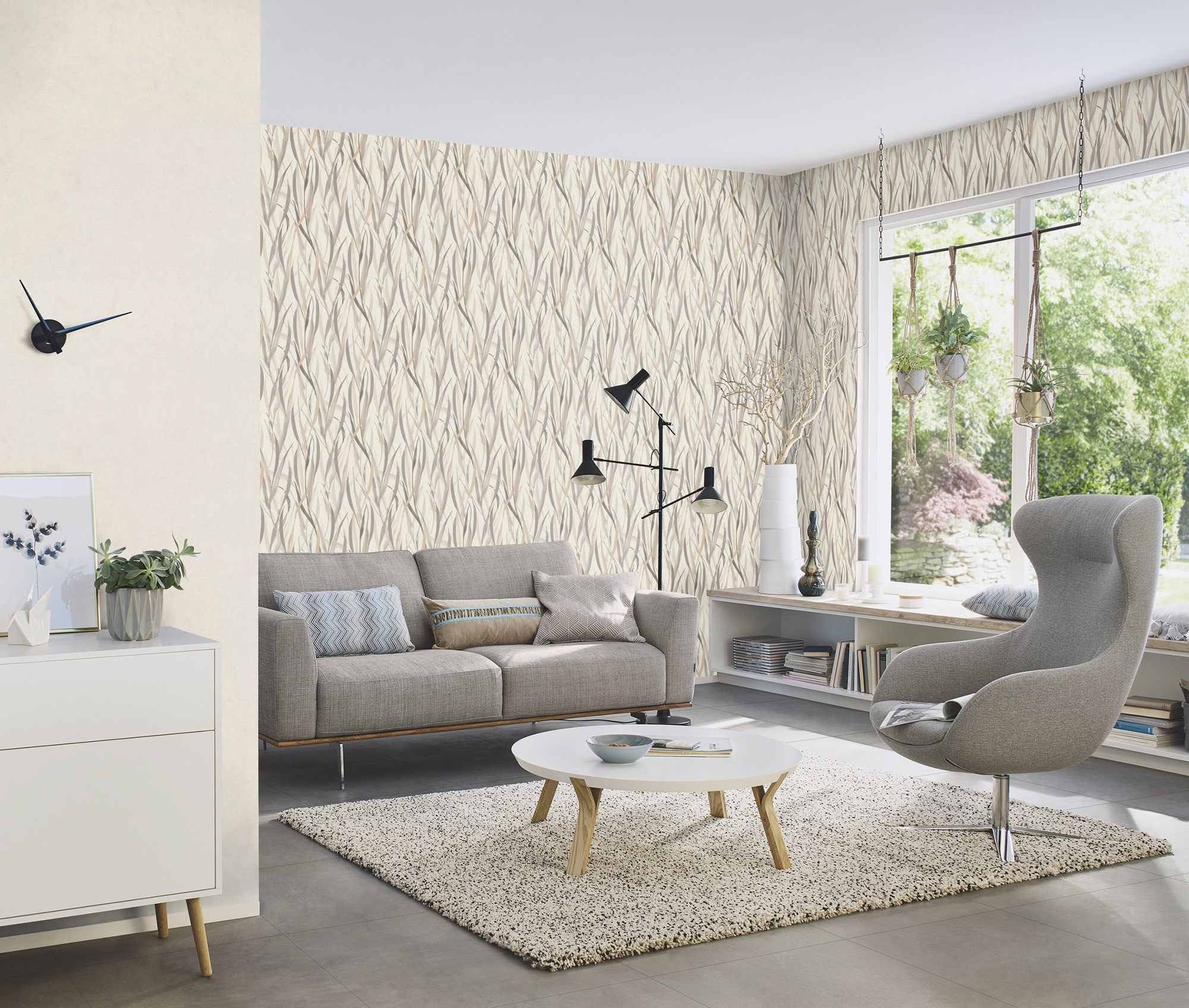 Rasch Vliestapete Paraiso Unitapete 330014