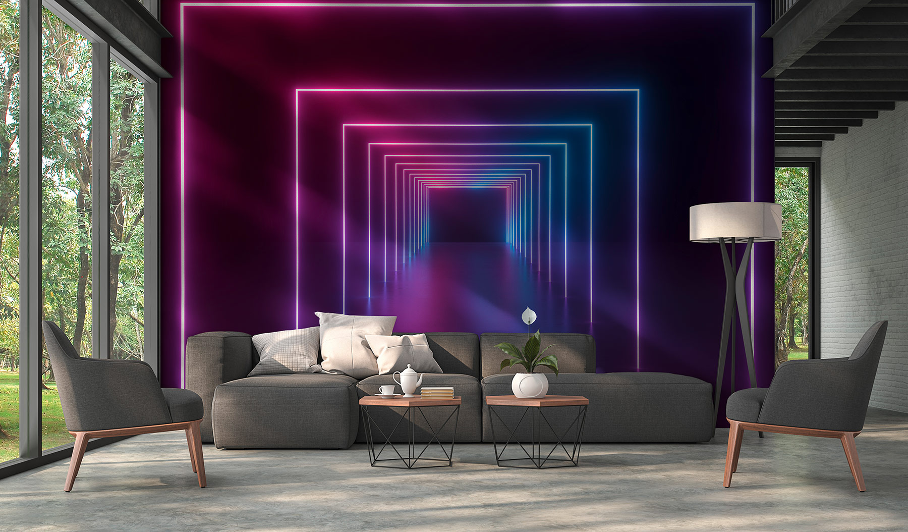 AS Fototapete Designwalls 2 3D-Optik Architektur DD123556