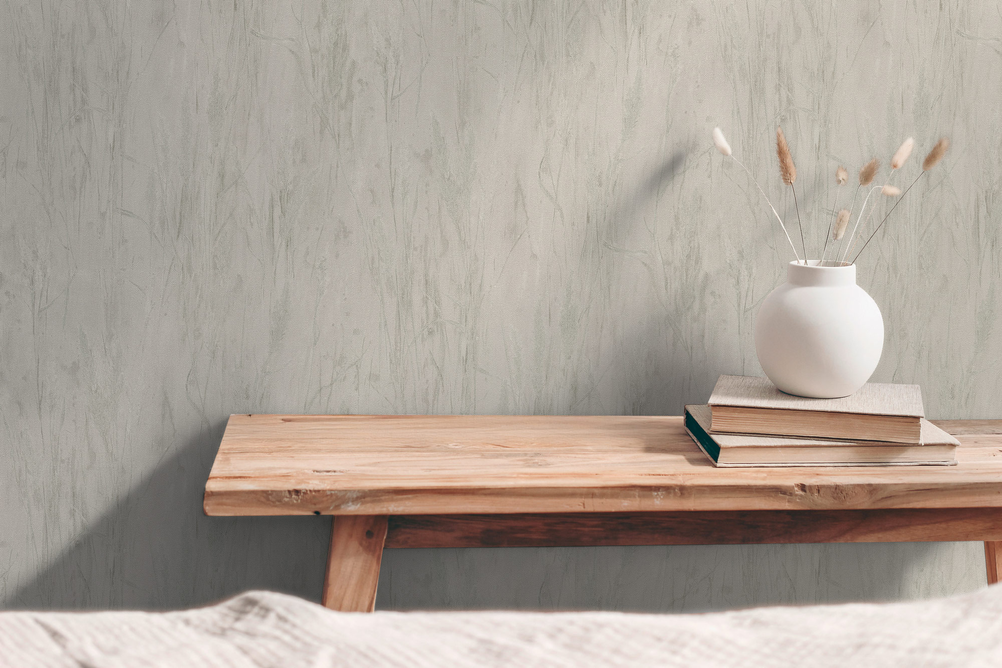 AS Vliestapete Hygge 3 Natur Grau 790942