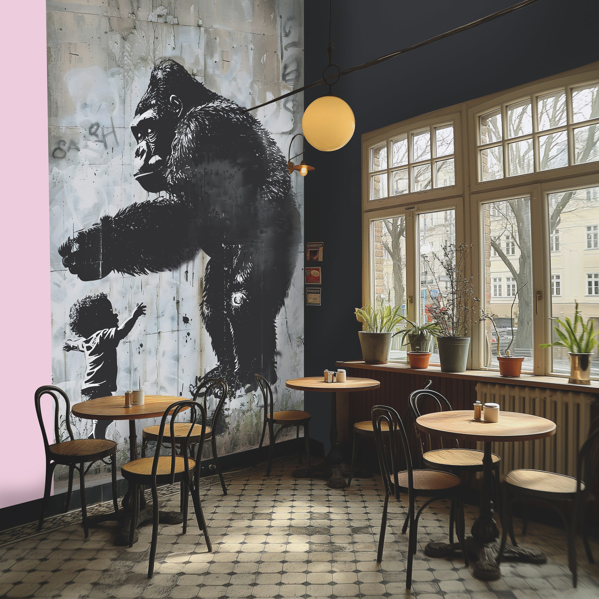 AS Fototapete MS Hot Spots Tiere Graffiti 790162