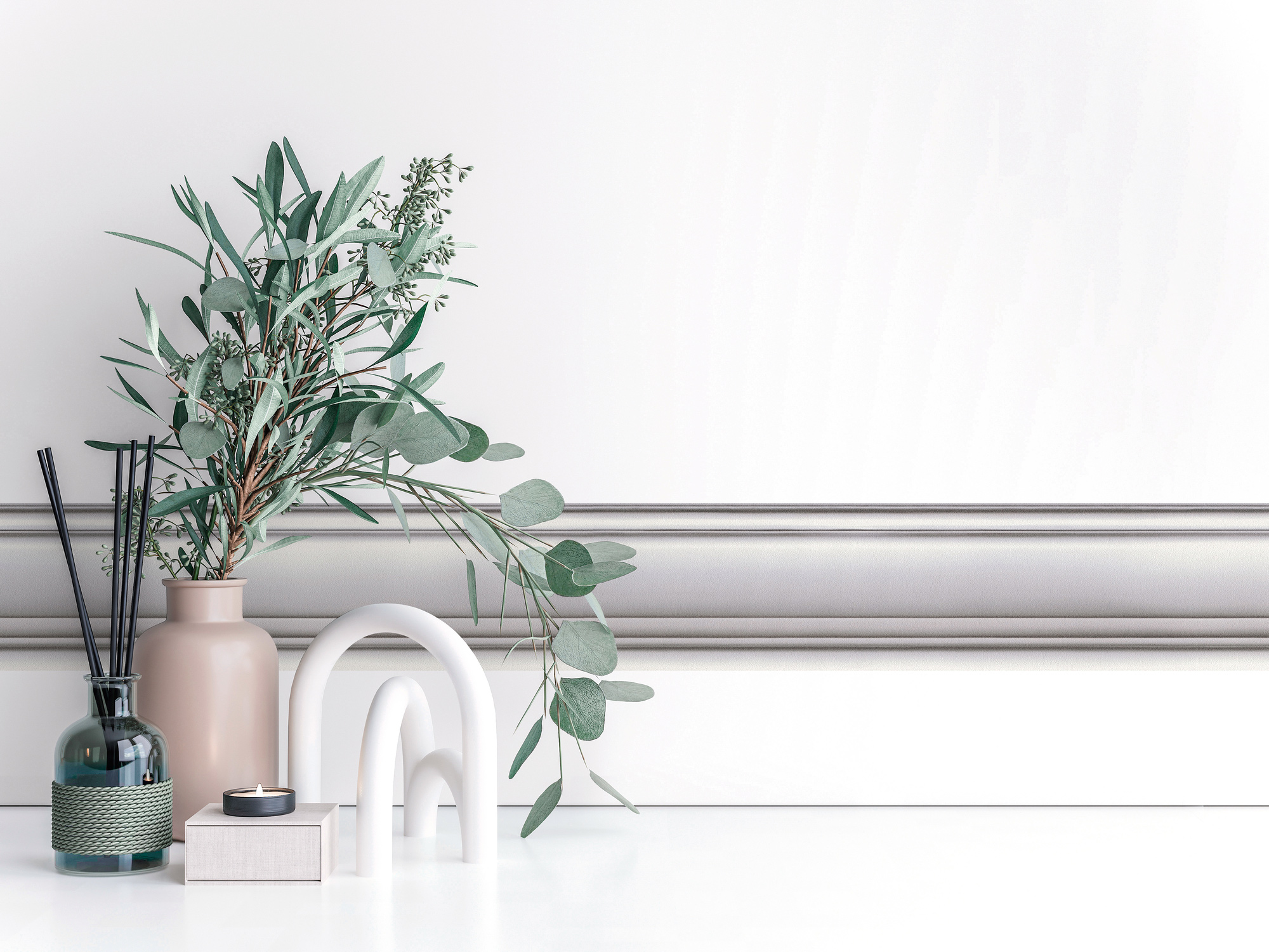 AS Borte Selbstklebende Bordüre Grafik Grau 786091