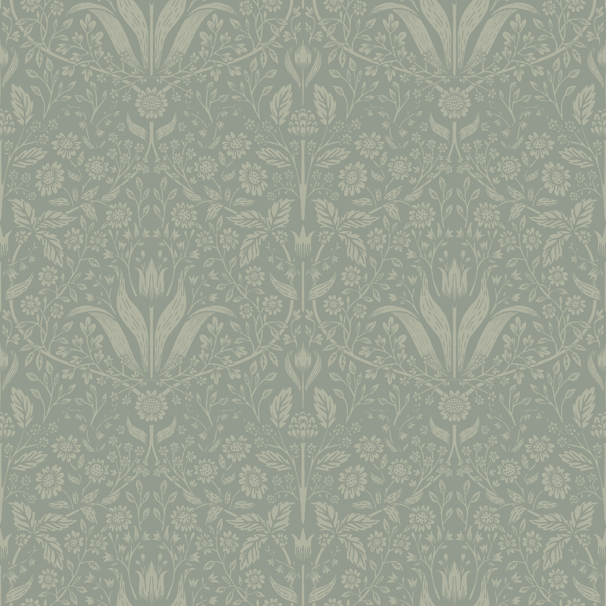 Rasch Textil Vliestapete Fagelsang Floral 034009