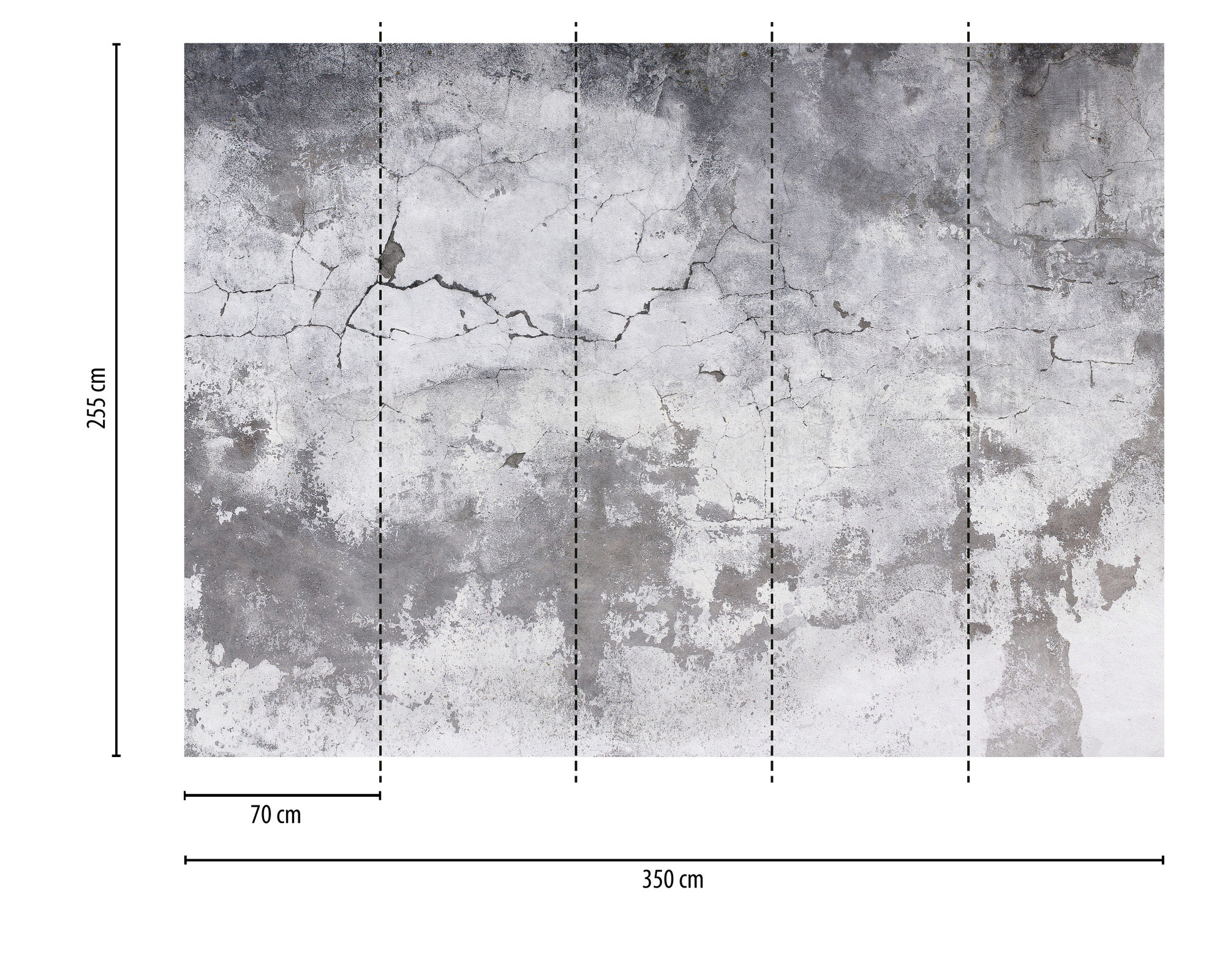 AS Fototapete Designwalls 2 Betonoptik Struktur DD123636