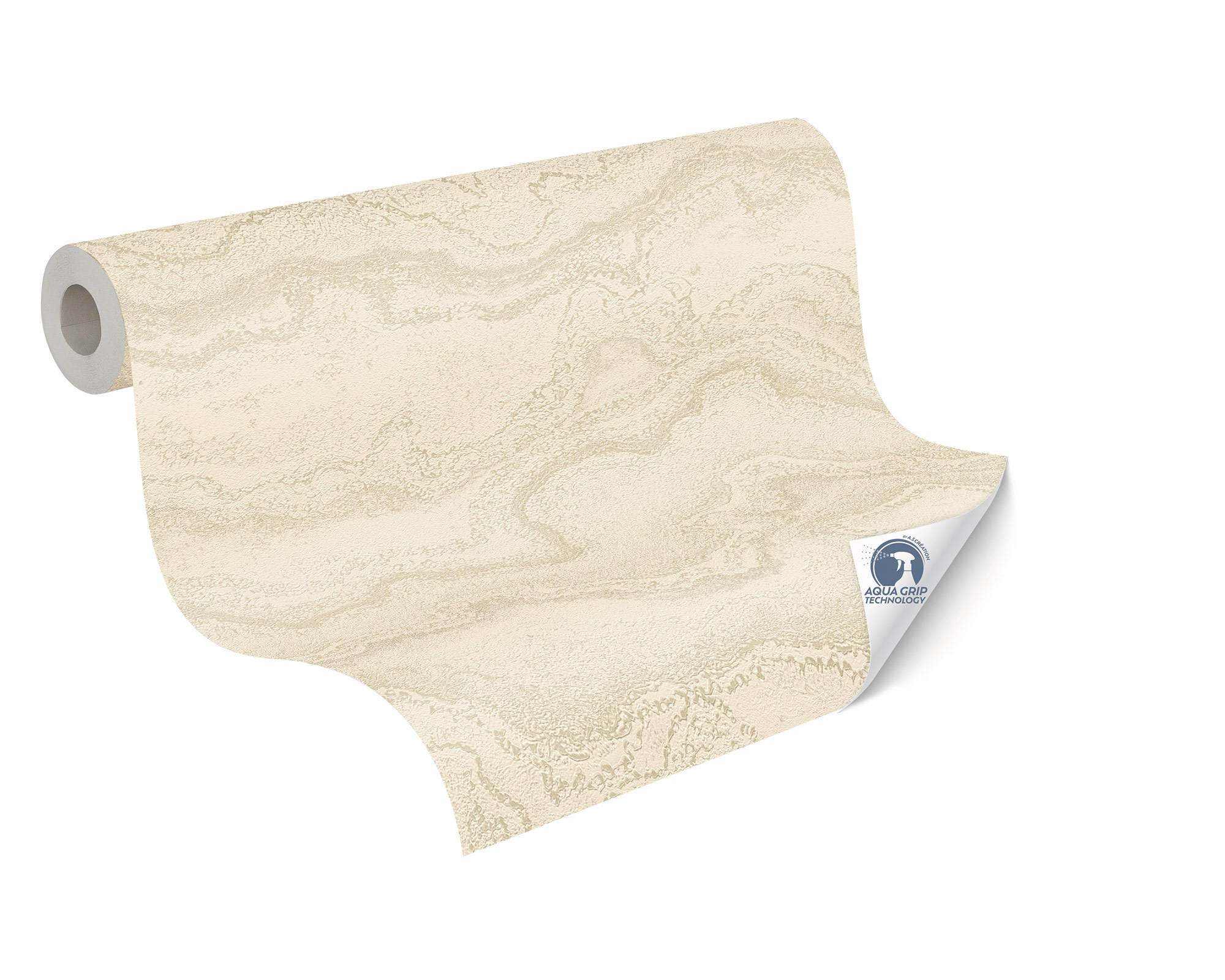 AS Vliestapete Cosiness Designdrop 2 Marmor Creme 793166