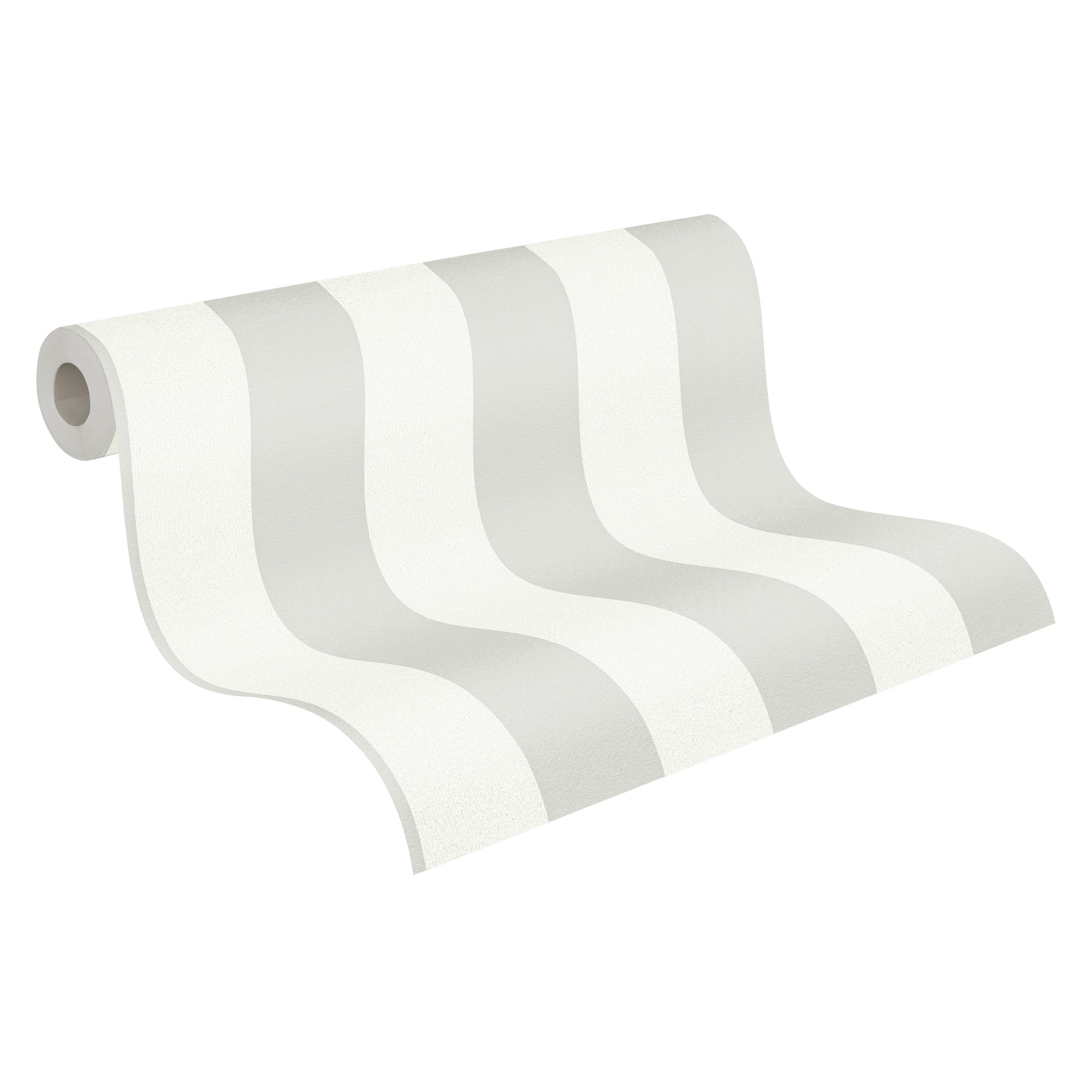 AS Vliestapete Casual Living Grau Streifentapete 381012