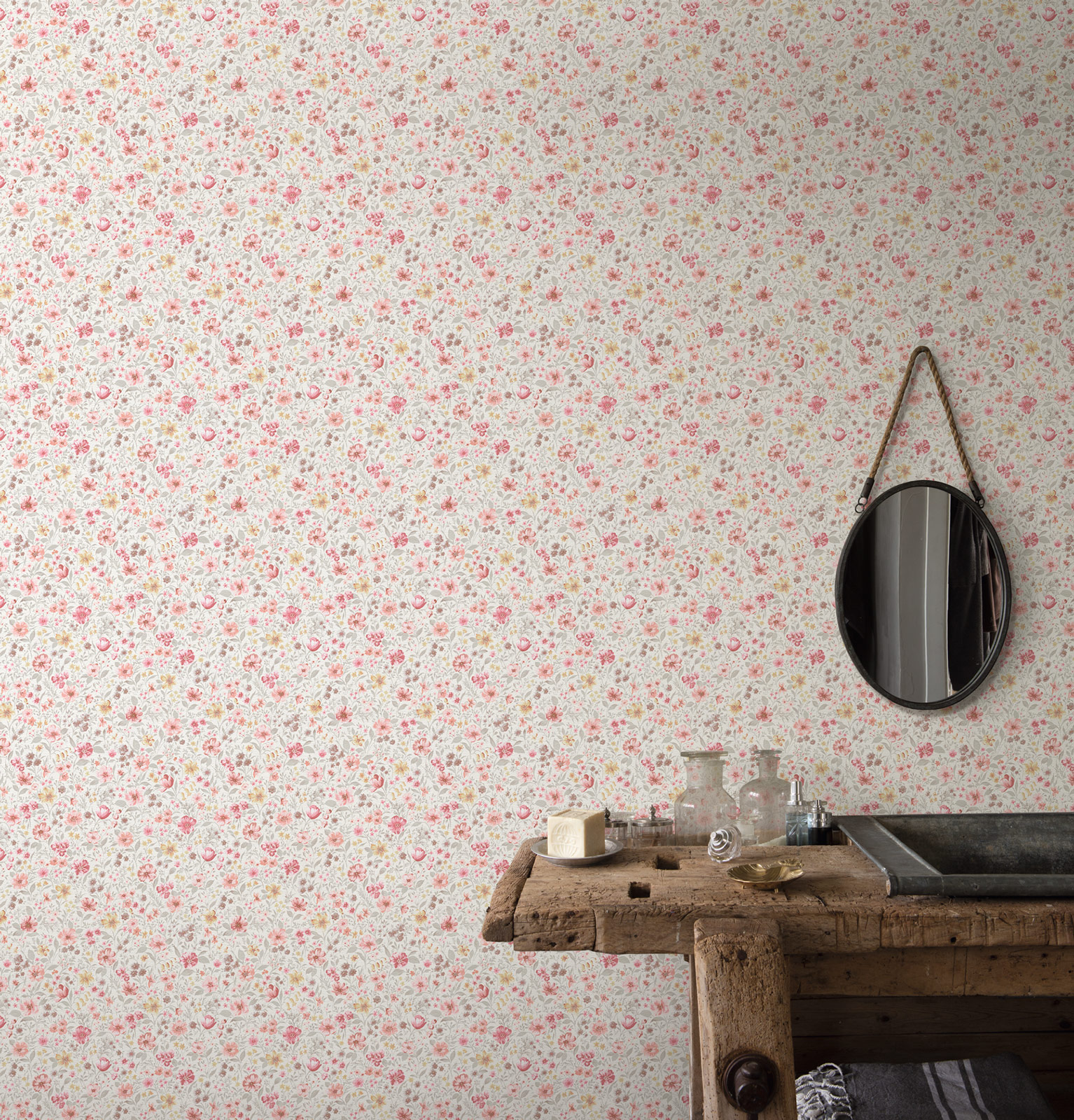 Rasch Textil Vliestapete Petite Fleur 5 Blumen 288406