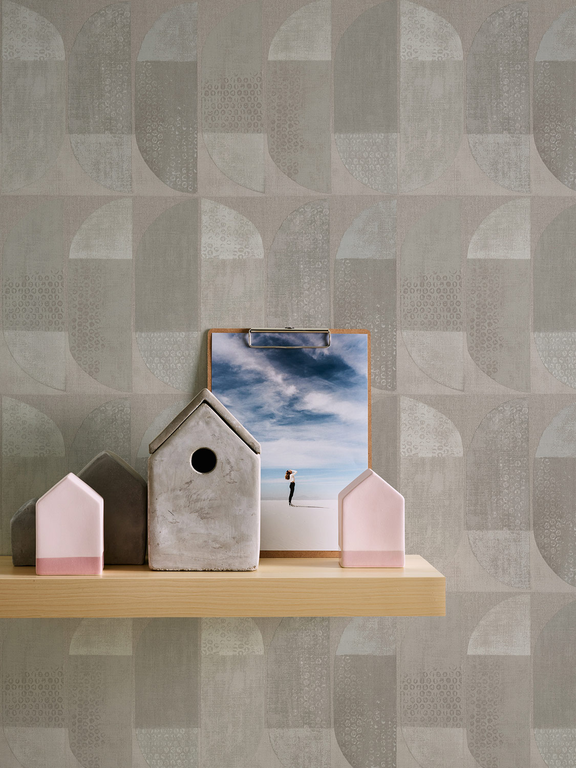 AS Création Vliestapete Geo Nordic beige/creme 375314