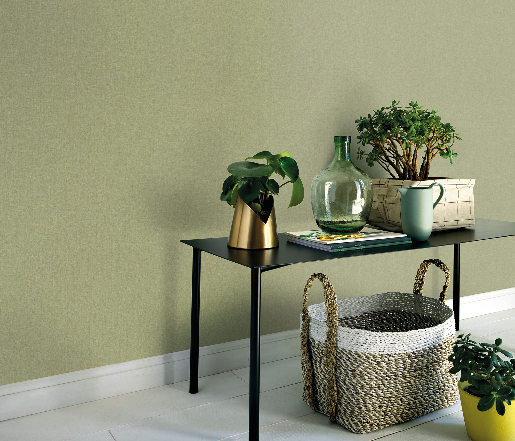 Erismann Vliestapete Secret Garden Unitapete 1051007