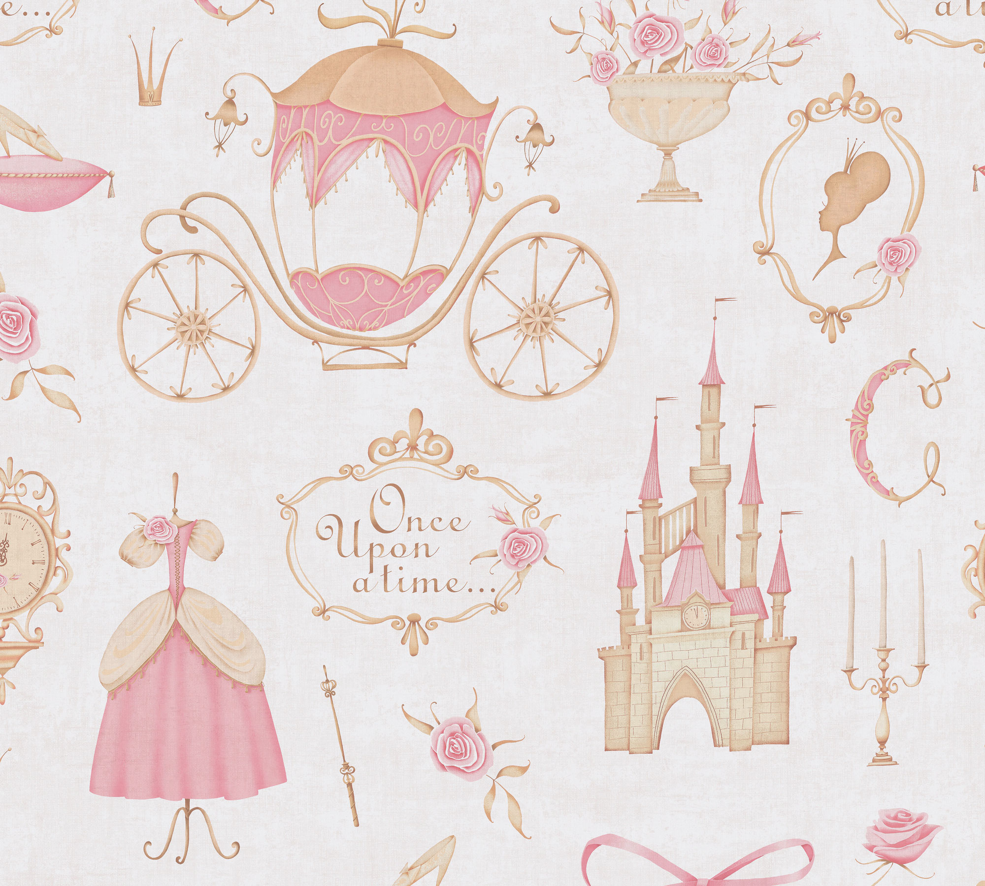 AS Vliestapete Lilly & Luis Prinzessin Beige 771301 AS Vliestapete Lilly & Luis Prinzessin Beige 771301