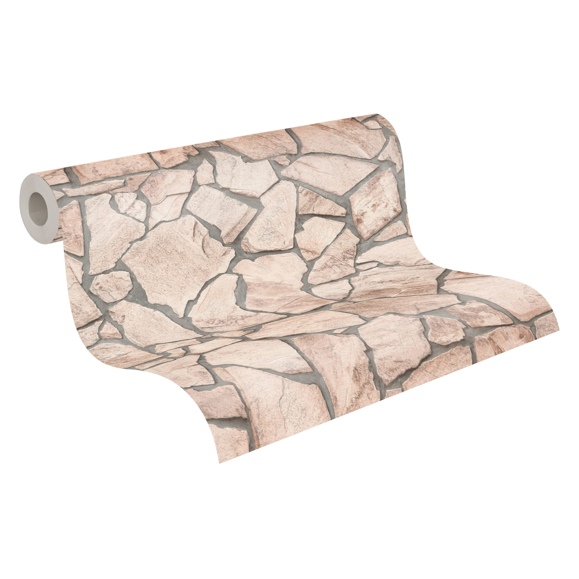 AS Vliestapete Elements 2 Steintapete Beige 927323