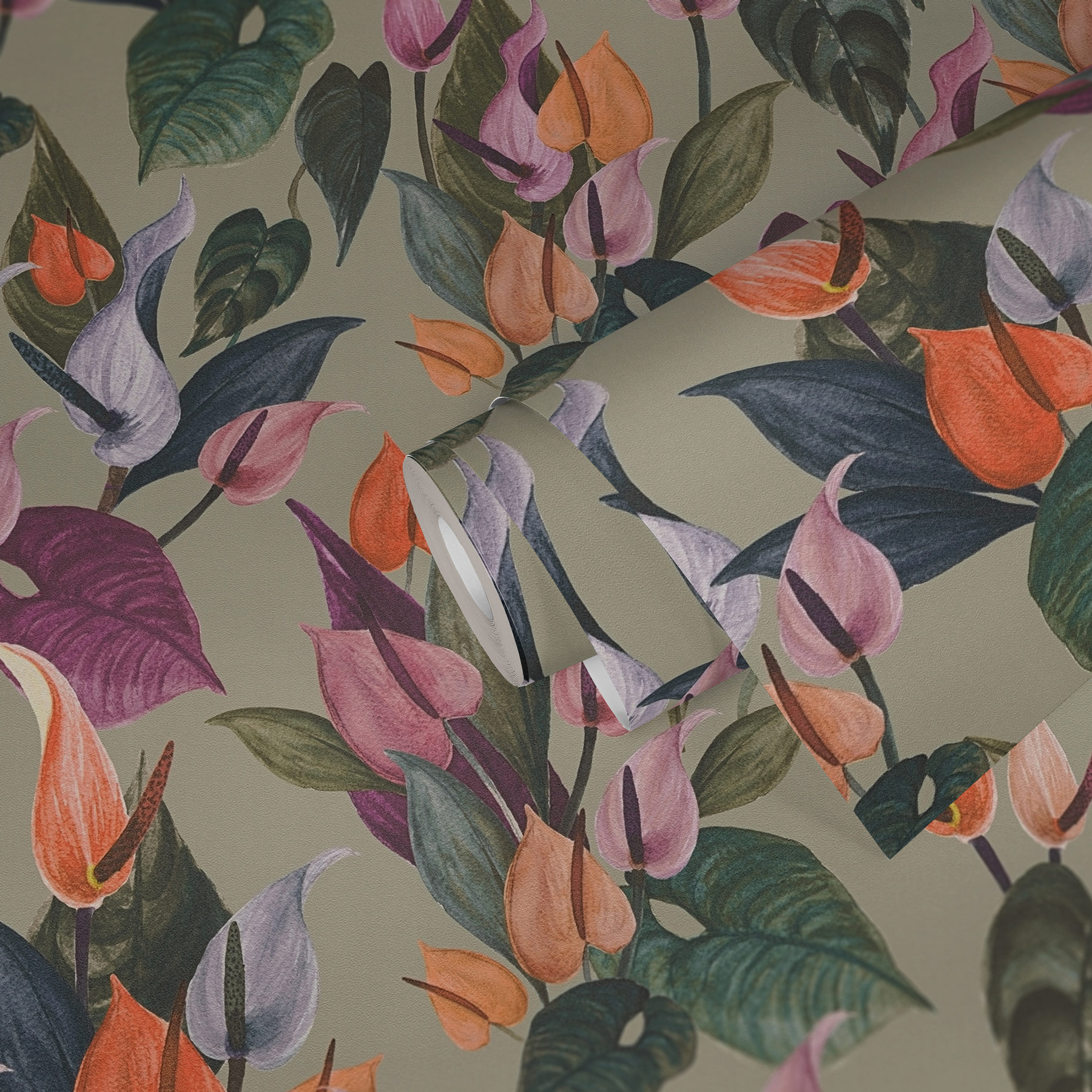 AS Vliestapete Anna d'Andrea Floral Bunt 782102 AS Vliestapete Anna d'Andrea Floral Bunt 782102