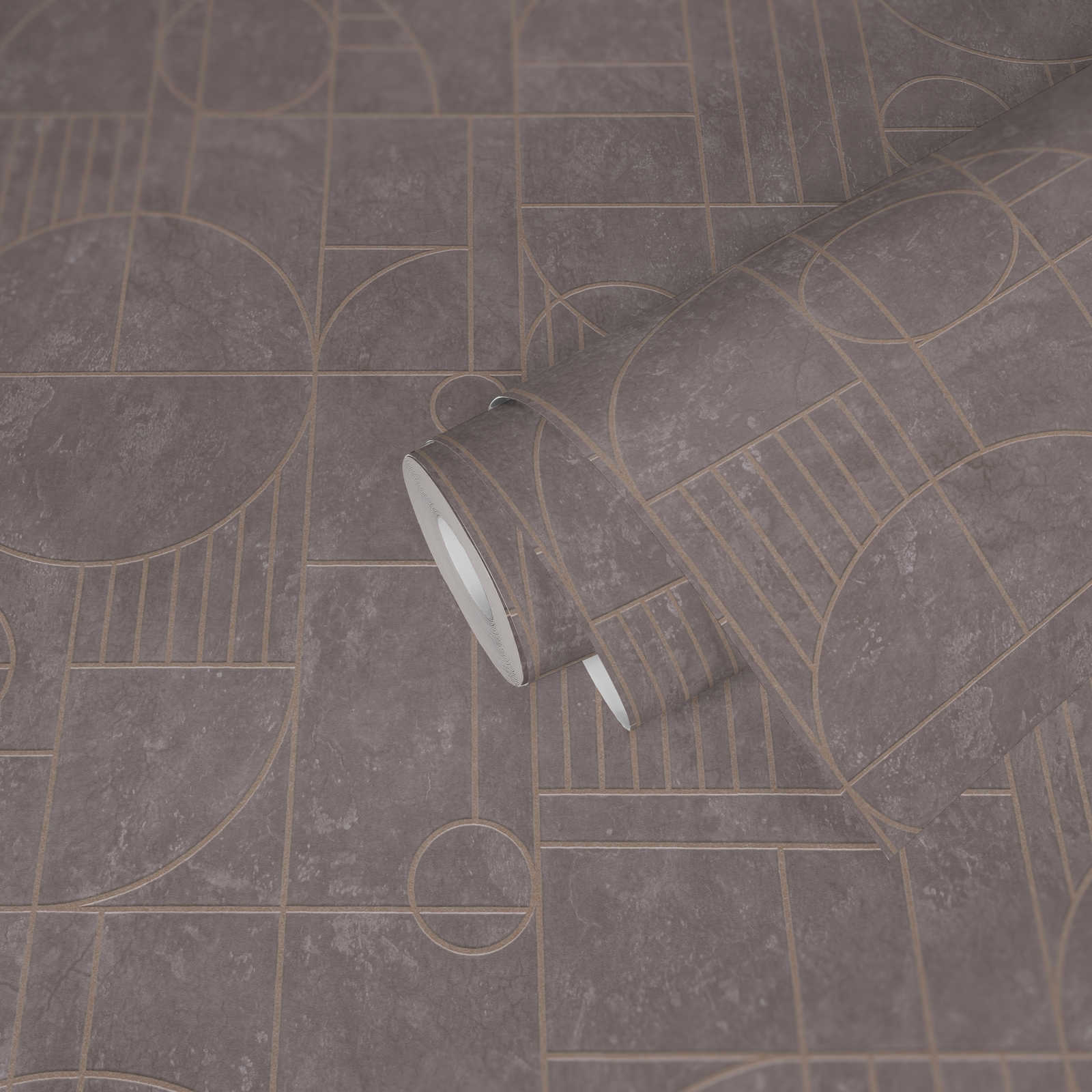 Livingwalls Vliestapete My Home My Spa Geometrisch 386991