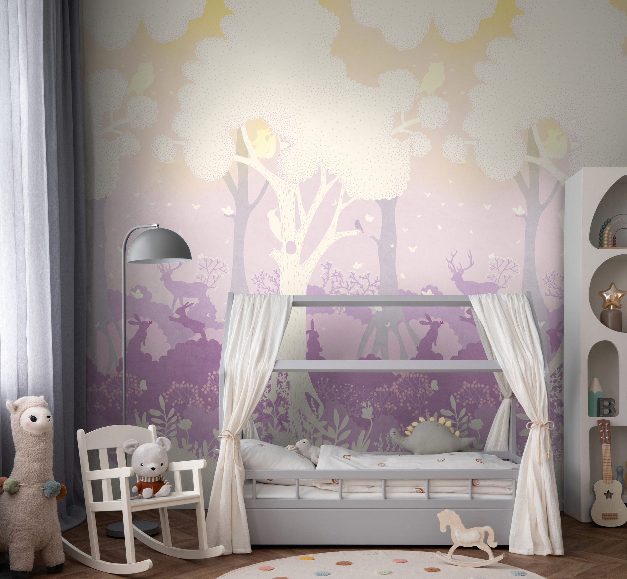 AS Fototapete Kids Studio Kinder Lila 792894