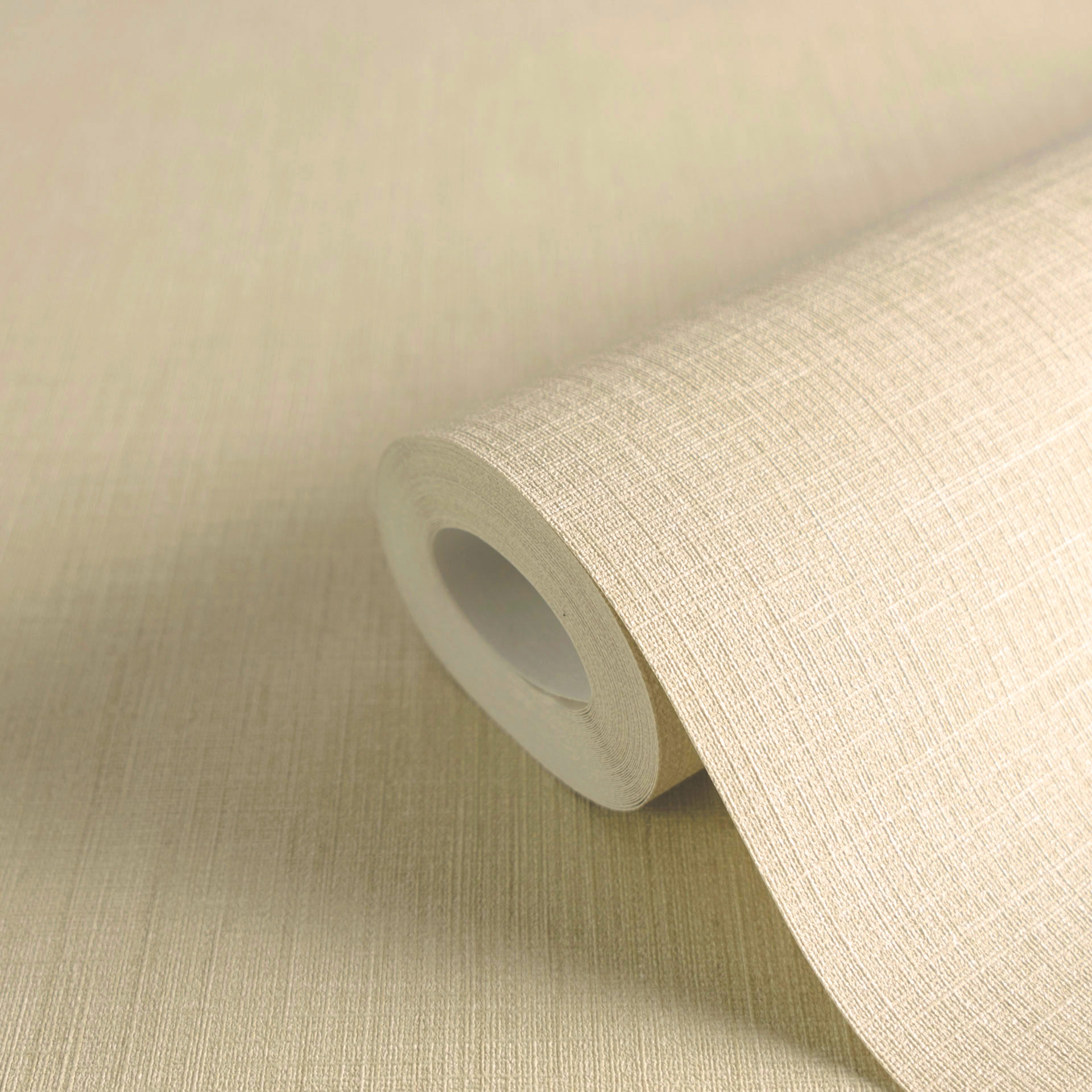 Livingwalls Vliestapete Stories of Life Uni Beige 396512