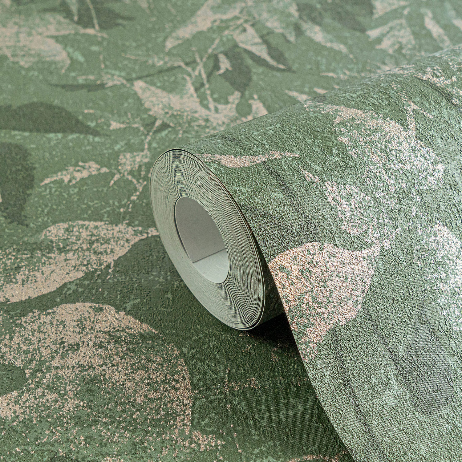 AS Vliestapete MS Hot Spots Floral Grün 782036