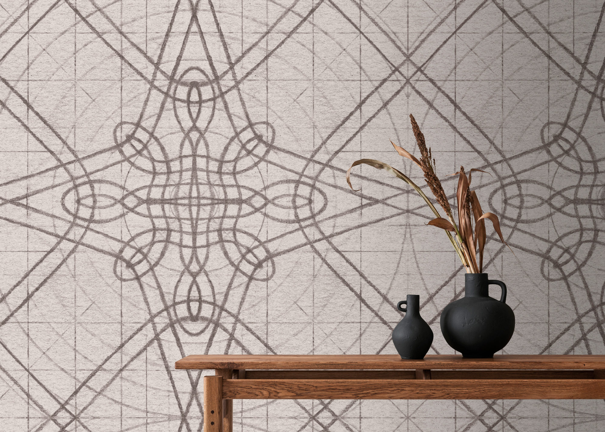 AS Fototapete Walls by Patel 5 Linien Beige DD134447