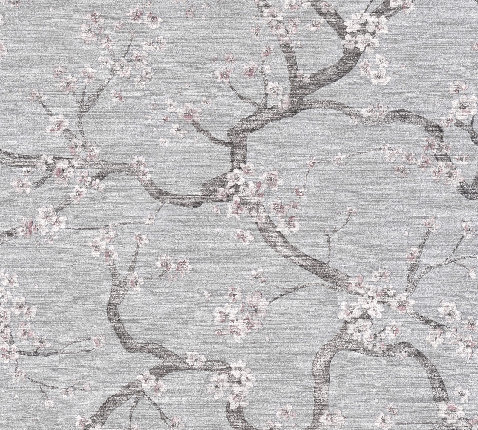 AS Vliestapete MS Hot Spots Floral Grau 781993 AS Vliestapete MS Hot Spots Floral Grau 781993