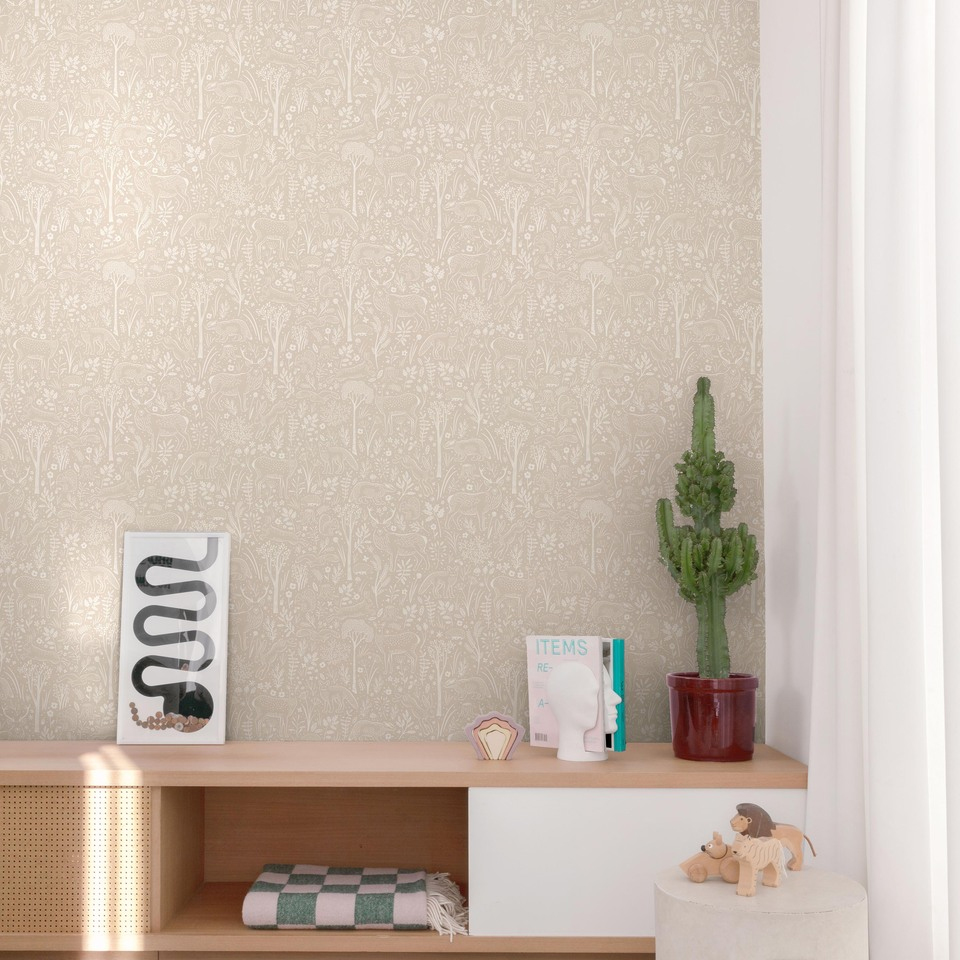 Grandeco Vliestapete Little Dreamers beige LD3403